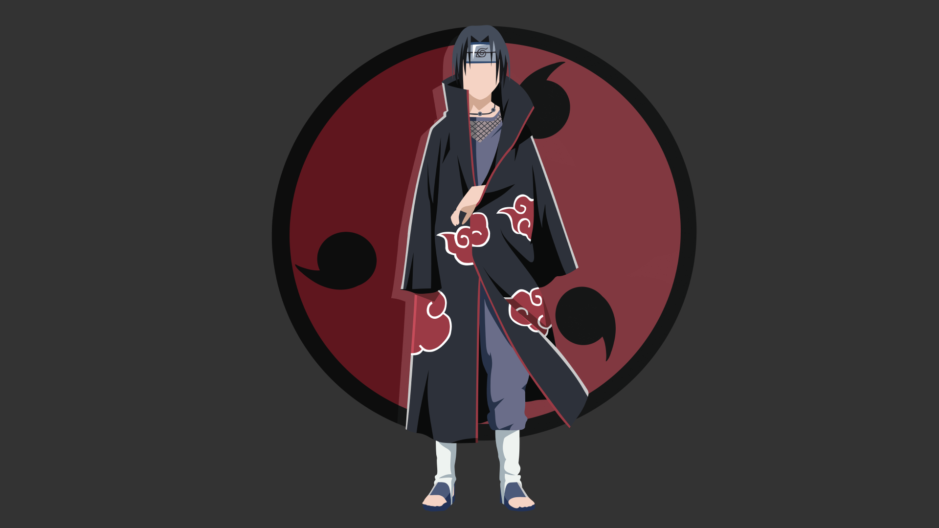 Itachi Minimalist Wallpapers