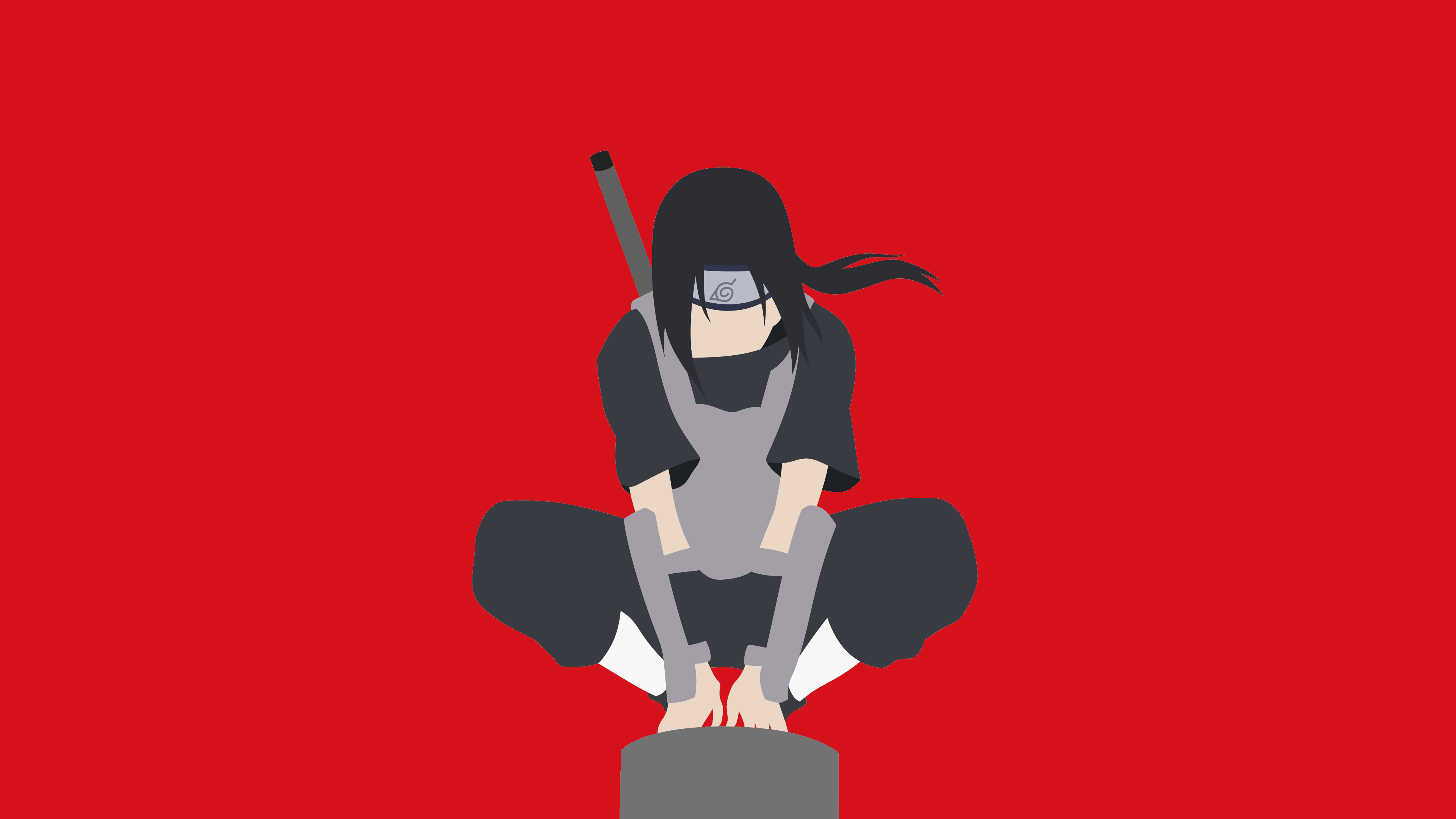 Itachi Minimalist Wallpapers