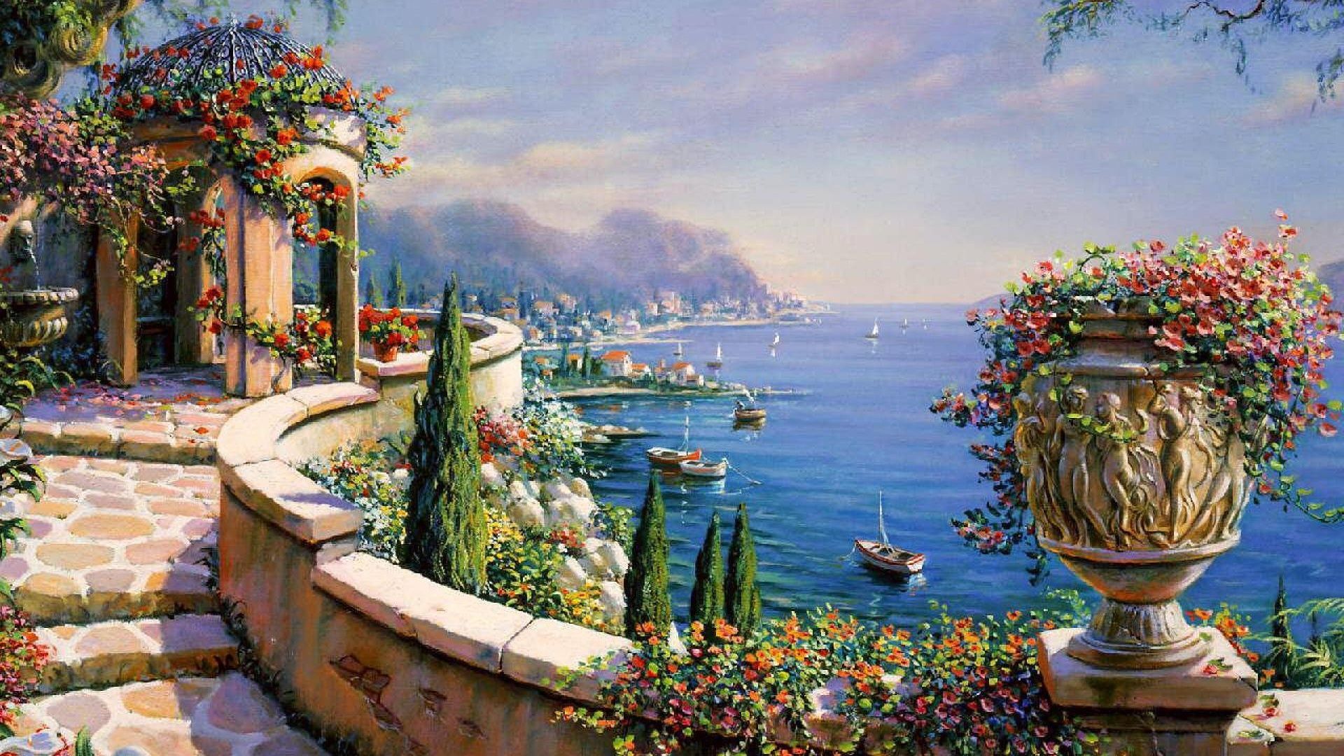 Italian Landscape Wallpapers