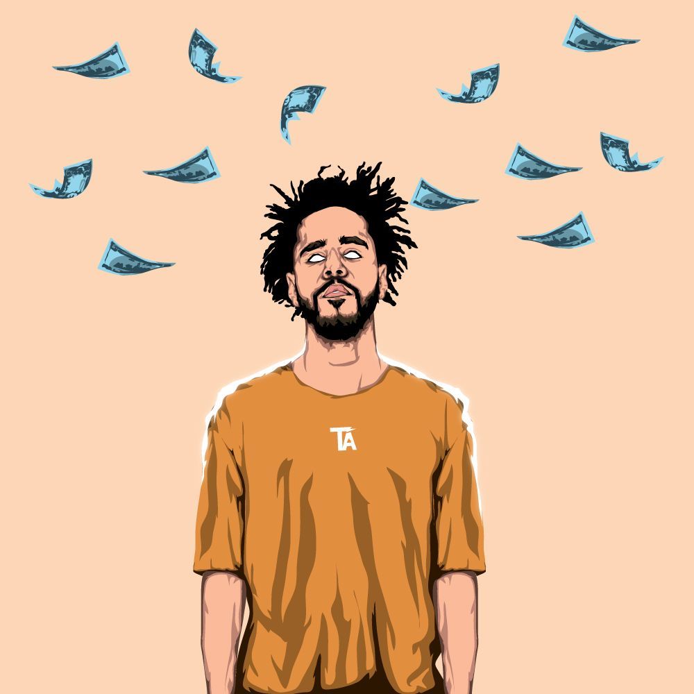 J Cole Cartoon Wallpapers