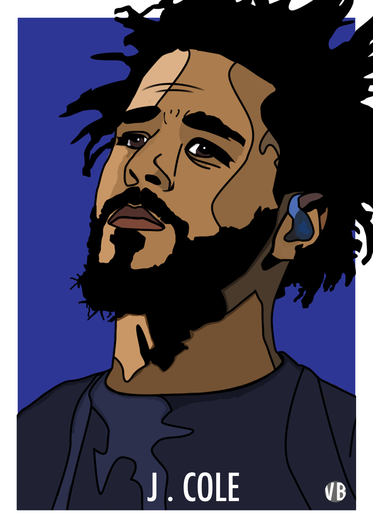 J Cole Cartoon Wallpapers