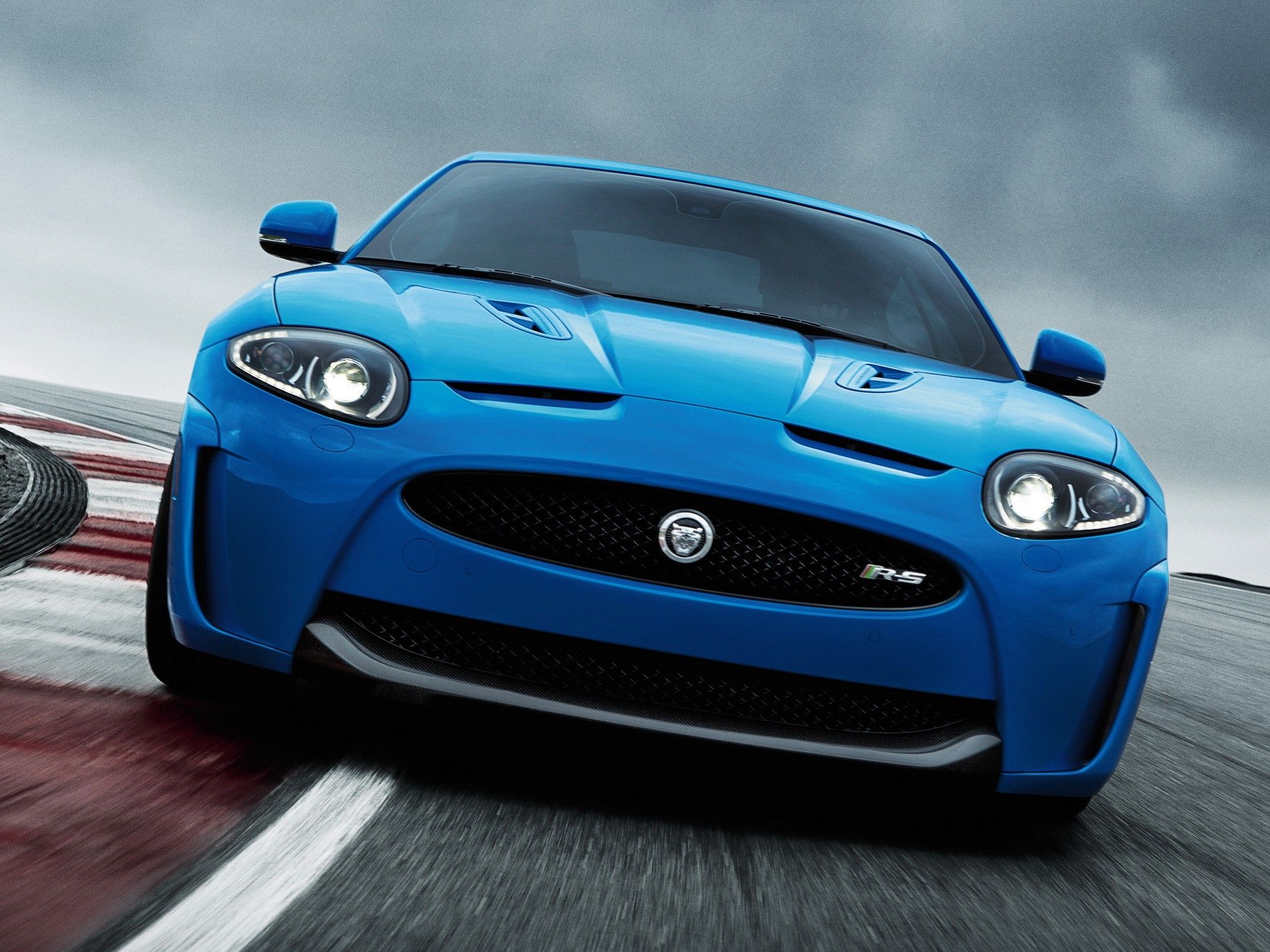 Jaguar Xkr Blue Wallpapers