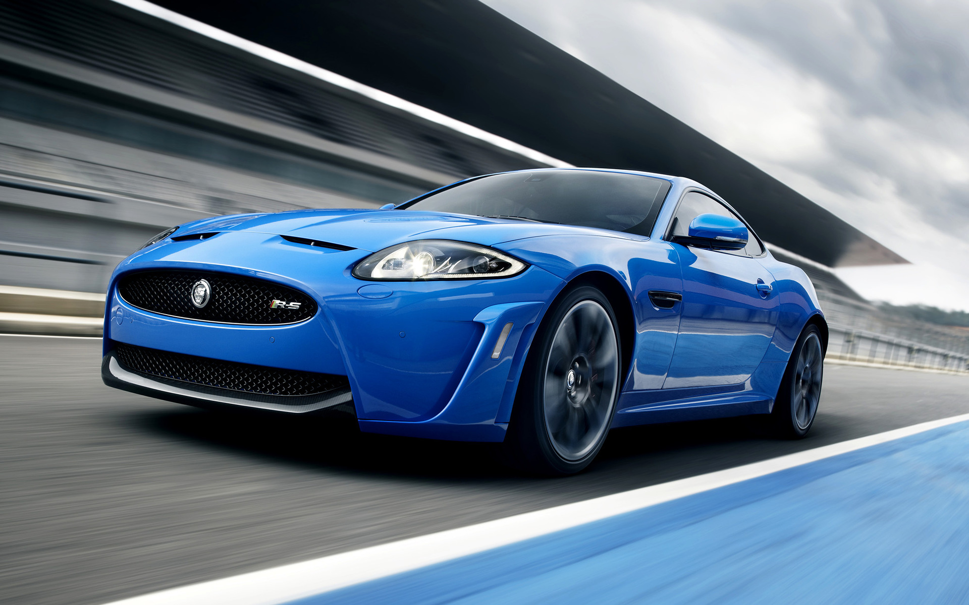 Jaguar Xkr Blue Wallpapers