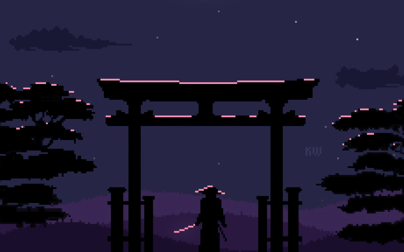 Japan Pixel Art Wallpapers