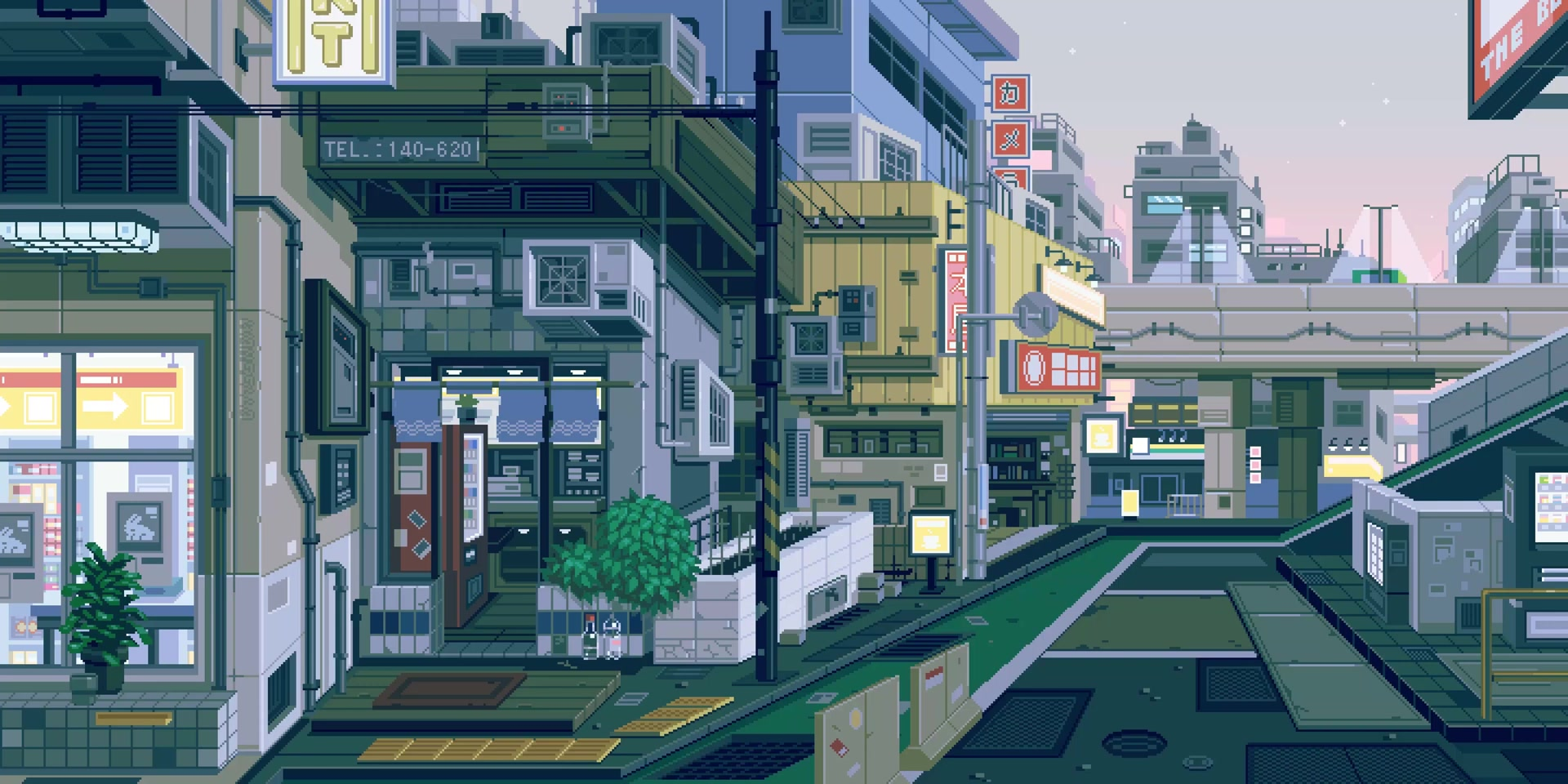 Japan Pixel Art Wallpapers