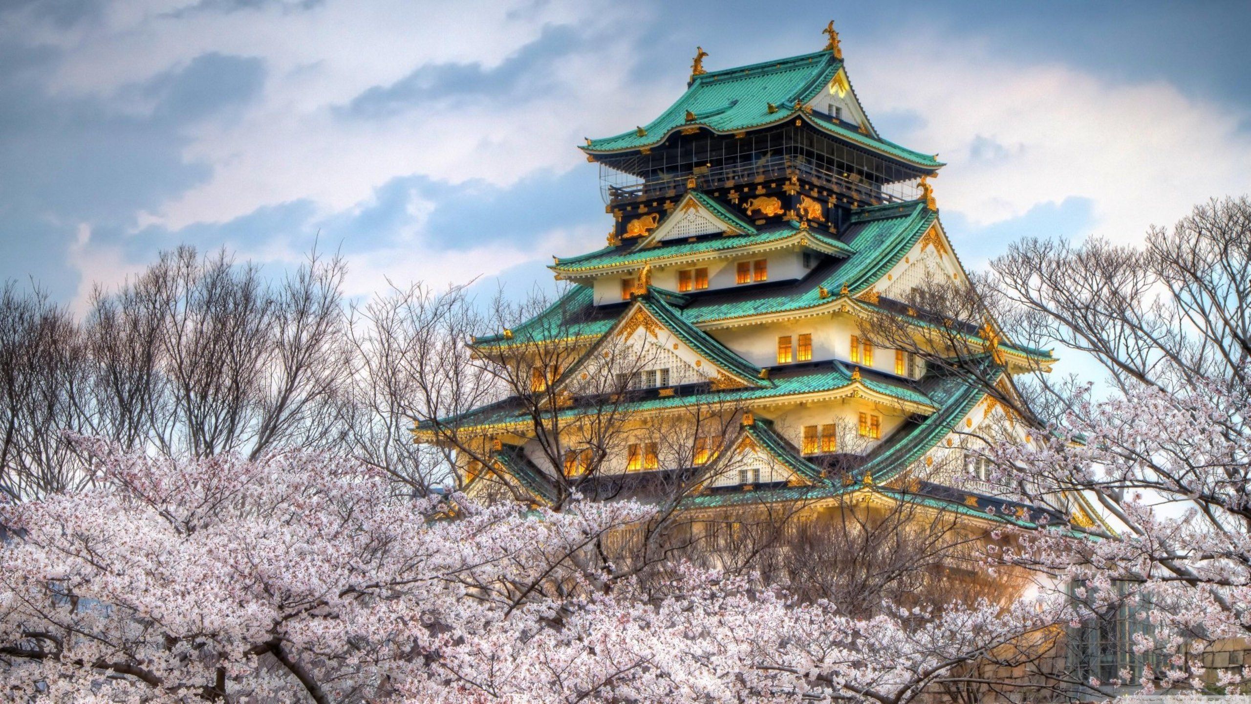 Japanese Castle Art Wallpapers