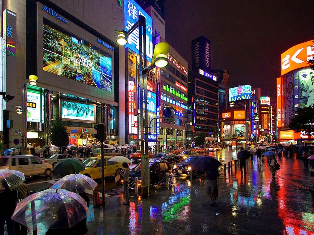 Japanese City Landscape Wallpapers