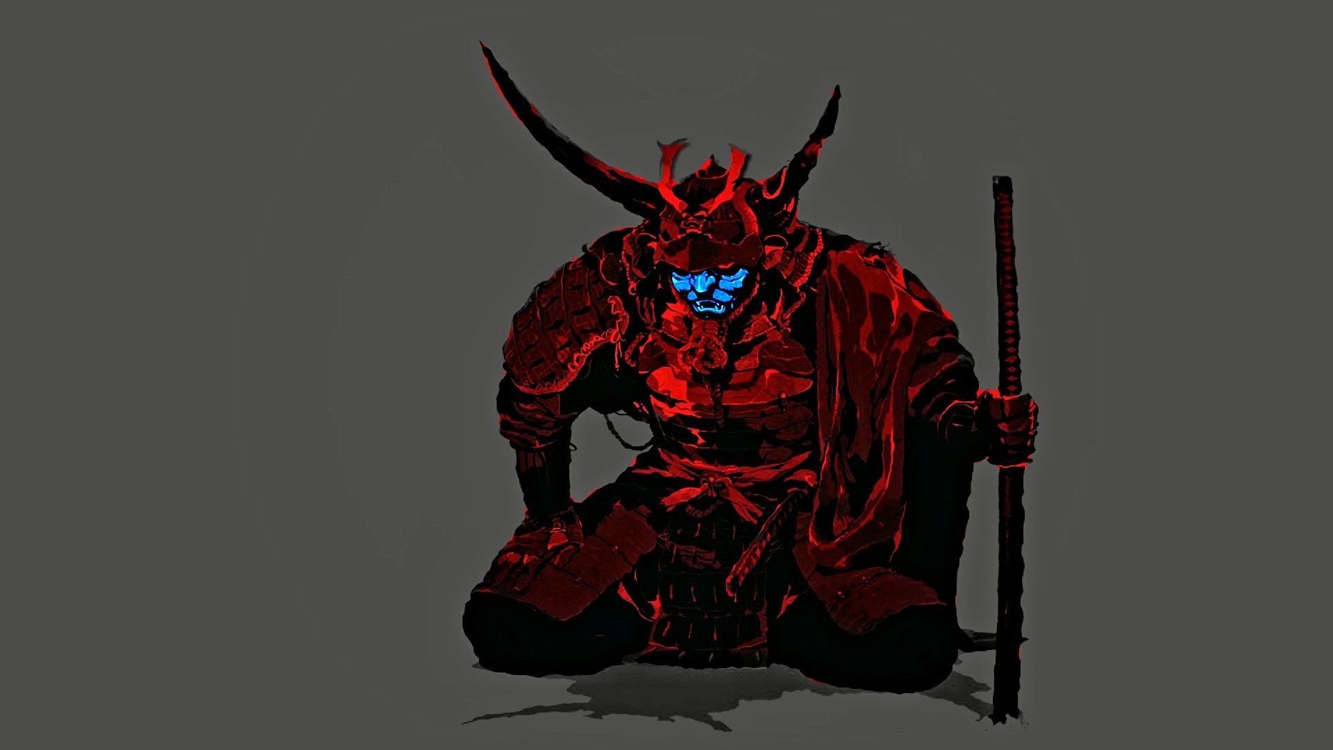 Japanese Demon Samurai Mask Wallpapers