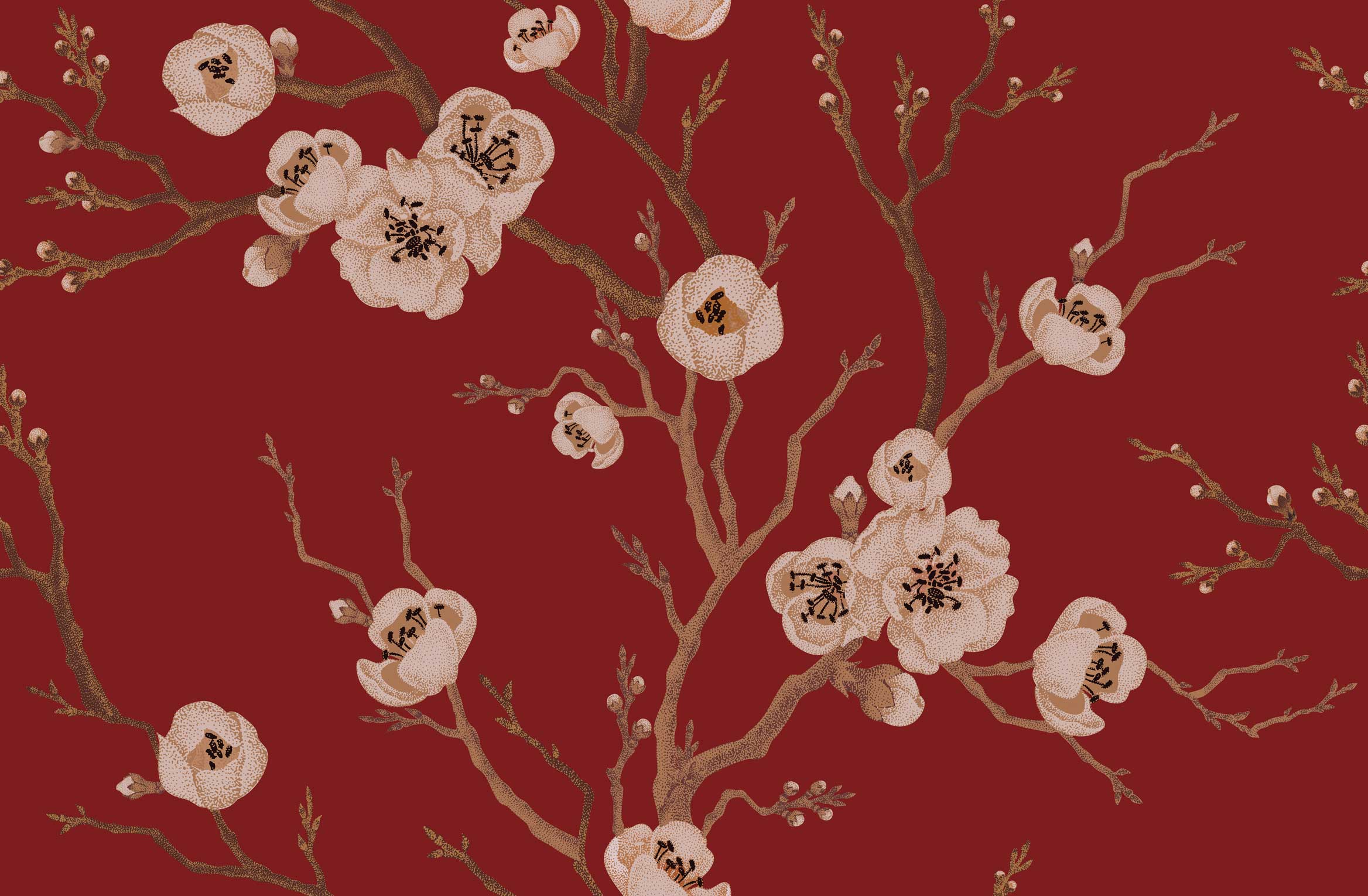 Japanese Floral Art Wallpapers