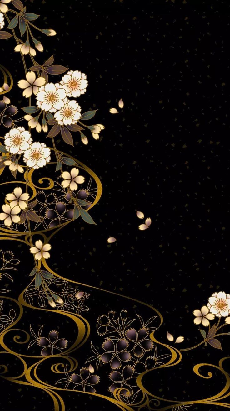 Japanese Floral Art Wallpapers