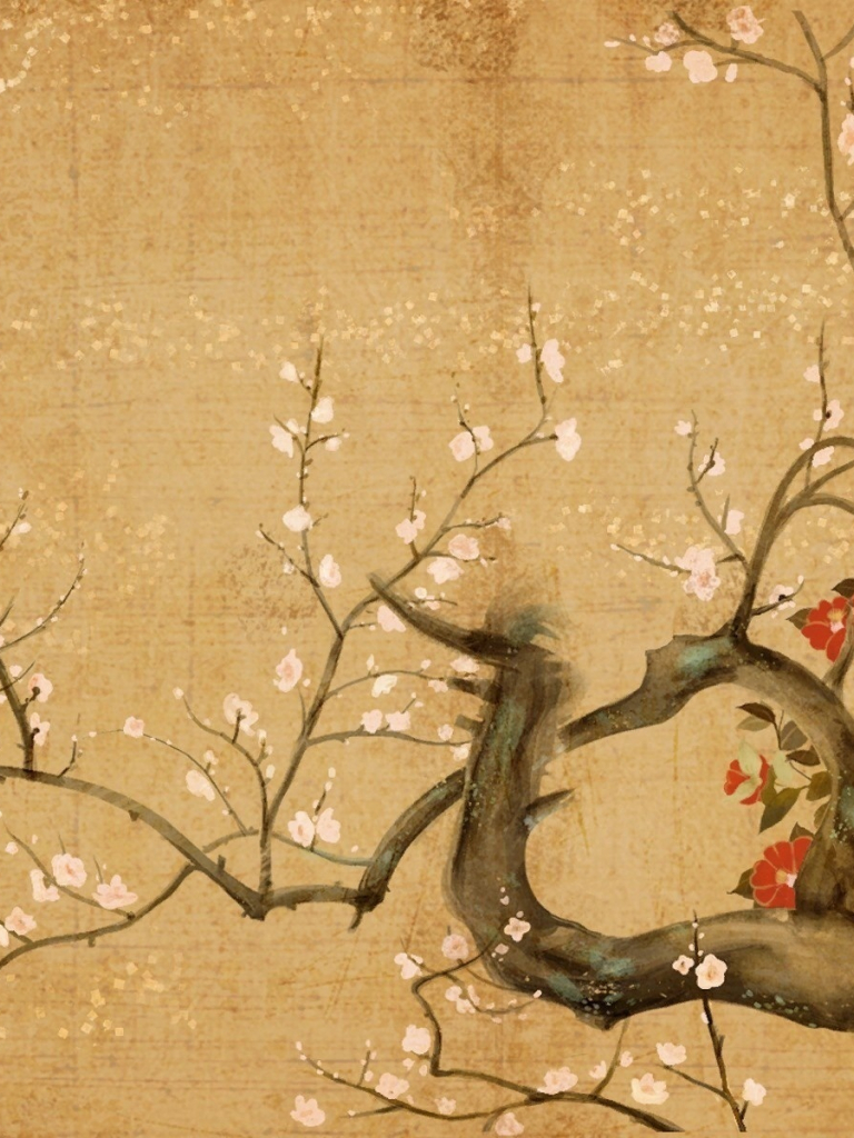 Japanese Floral Art Wallpapers