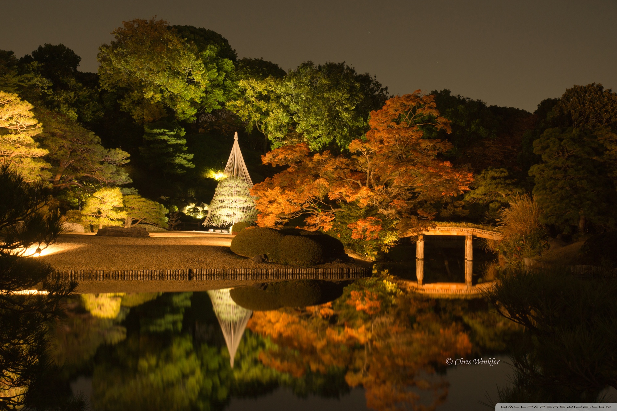 Japanese Garden Winter Wallpapers