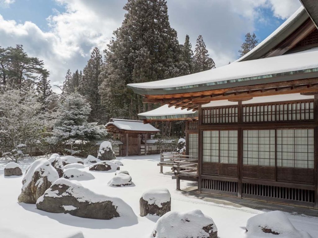 Japanese Garden Winter Wallpapers