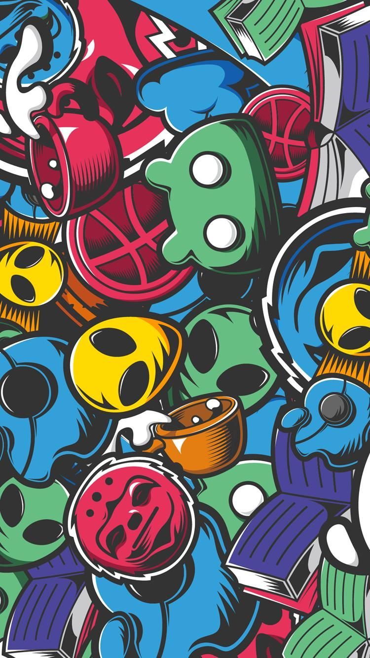 Japanese Graffiti Wallpapers