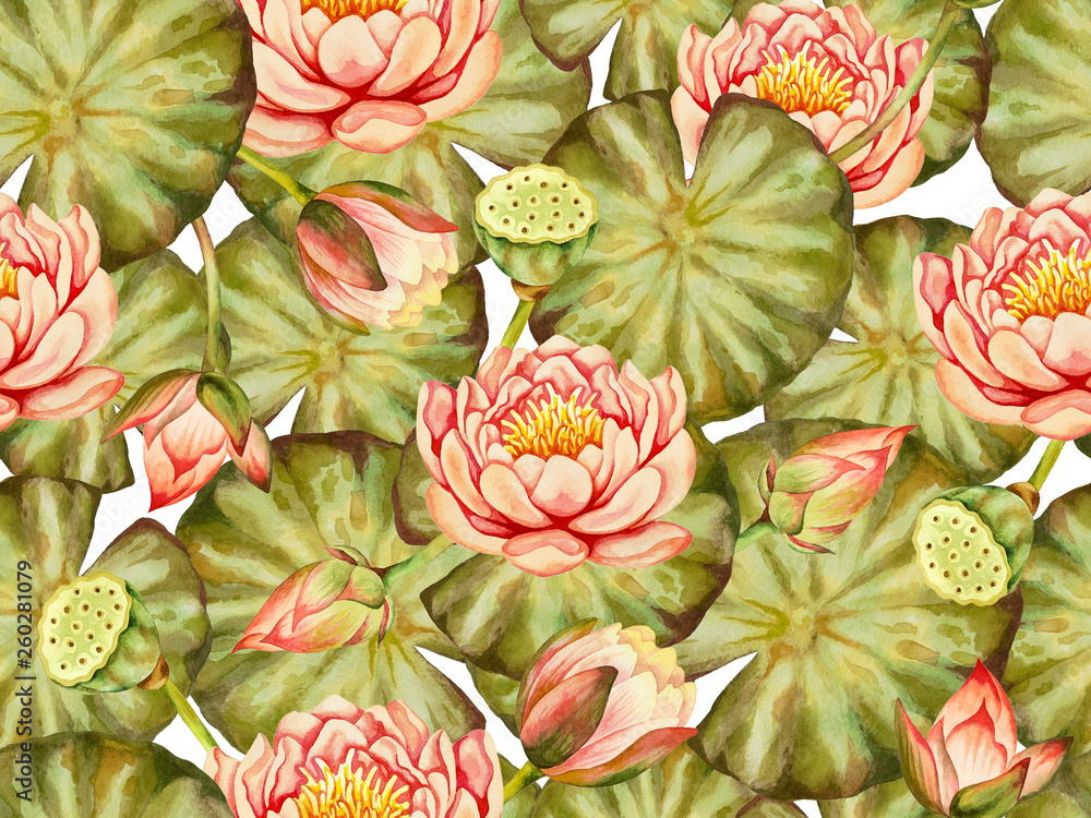 Japanese Lotus Art Wallpapers