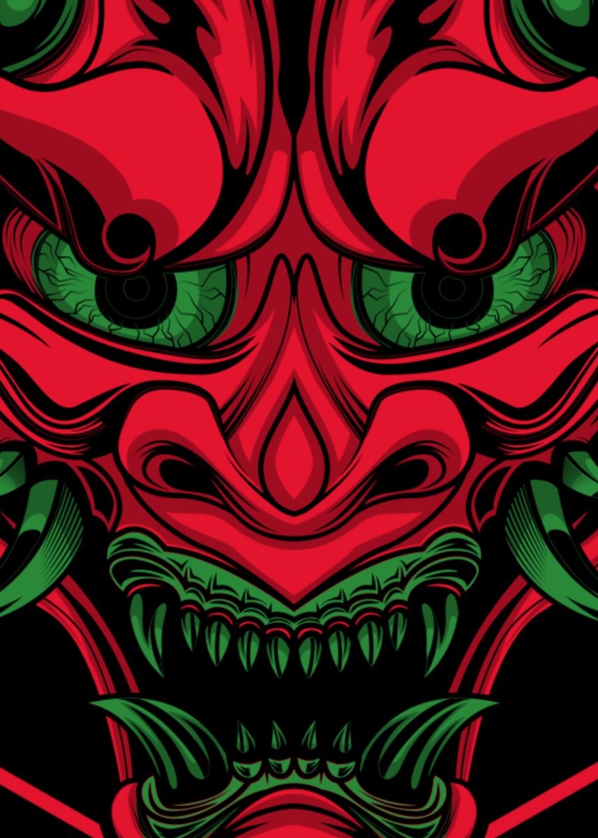 Japanese Oni Mask Wallpapers