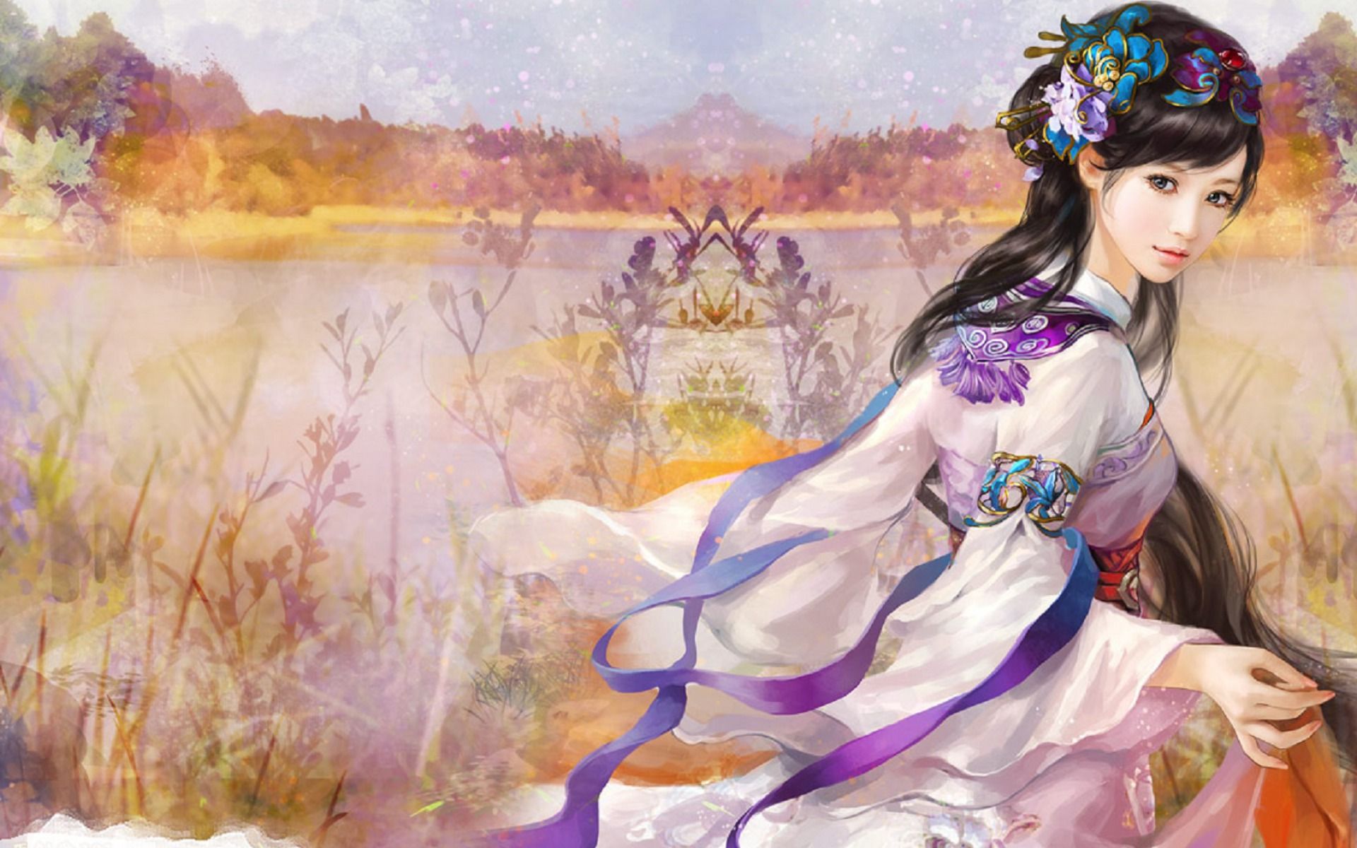 Japanese Princess Art Wallpapers