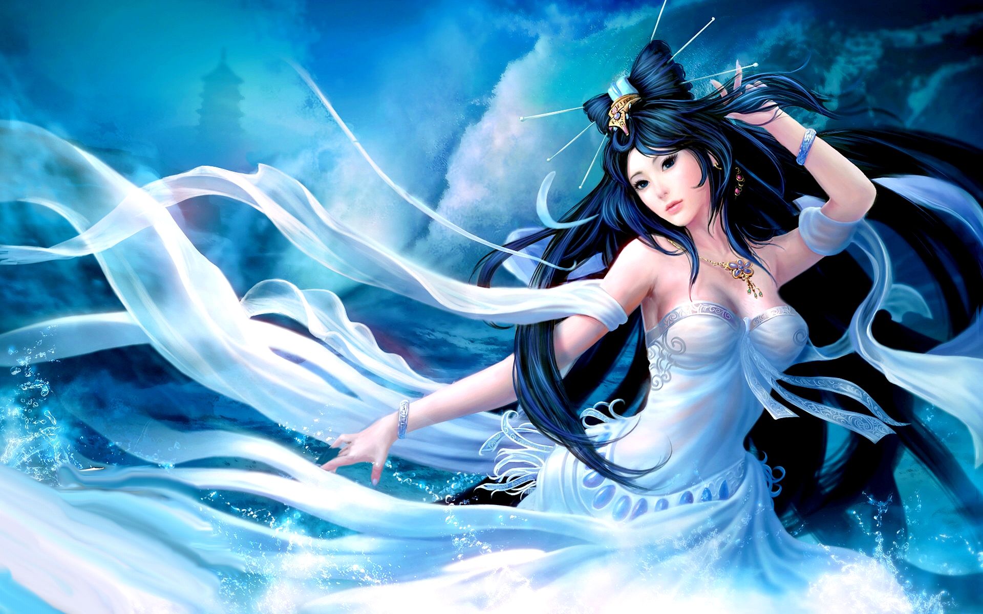 Japanese Princess Art Wallpapers