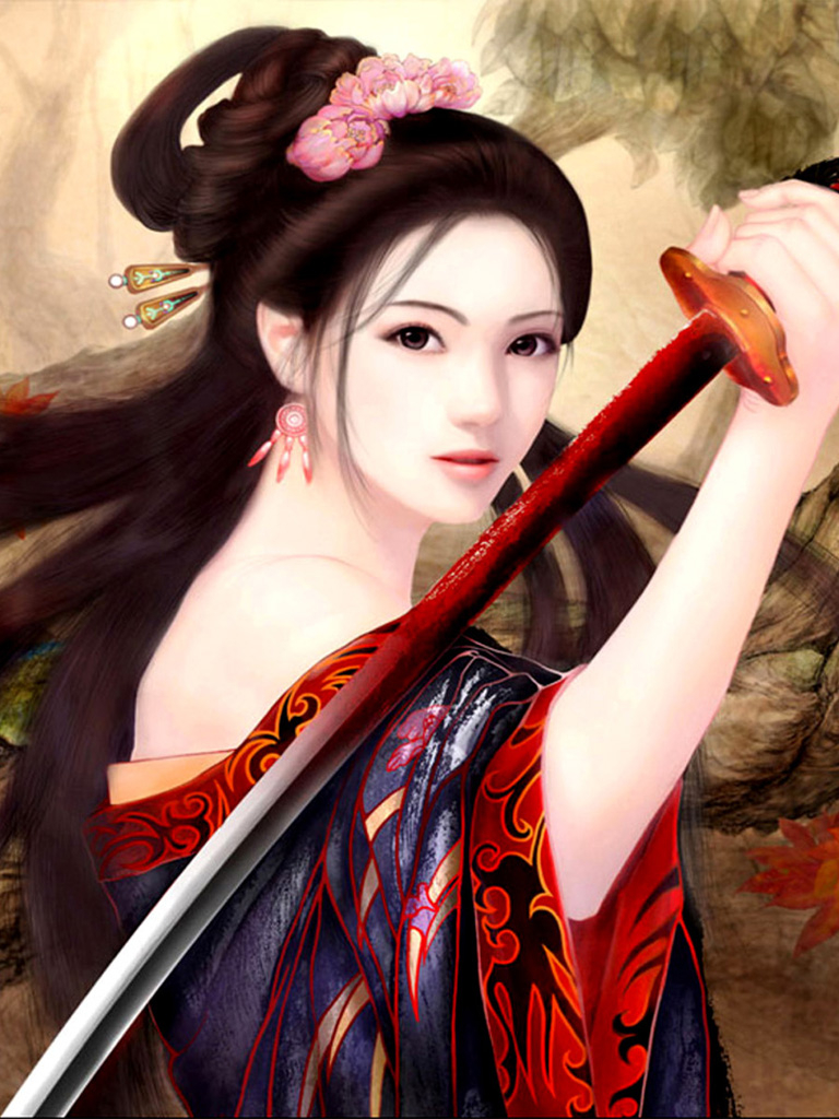 Japanese Princess Art Wallpapers