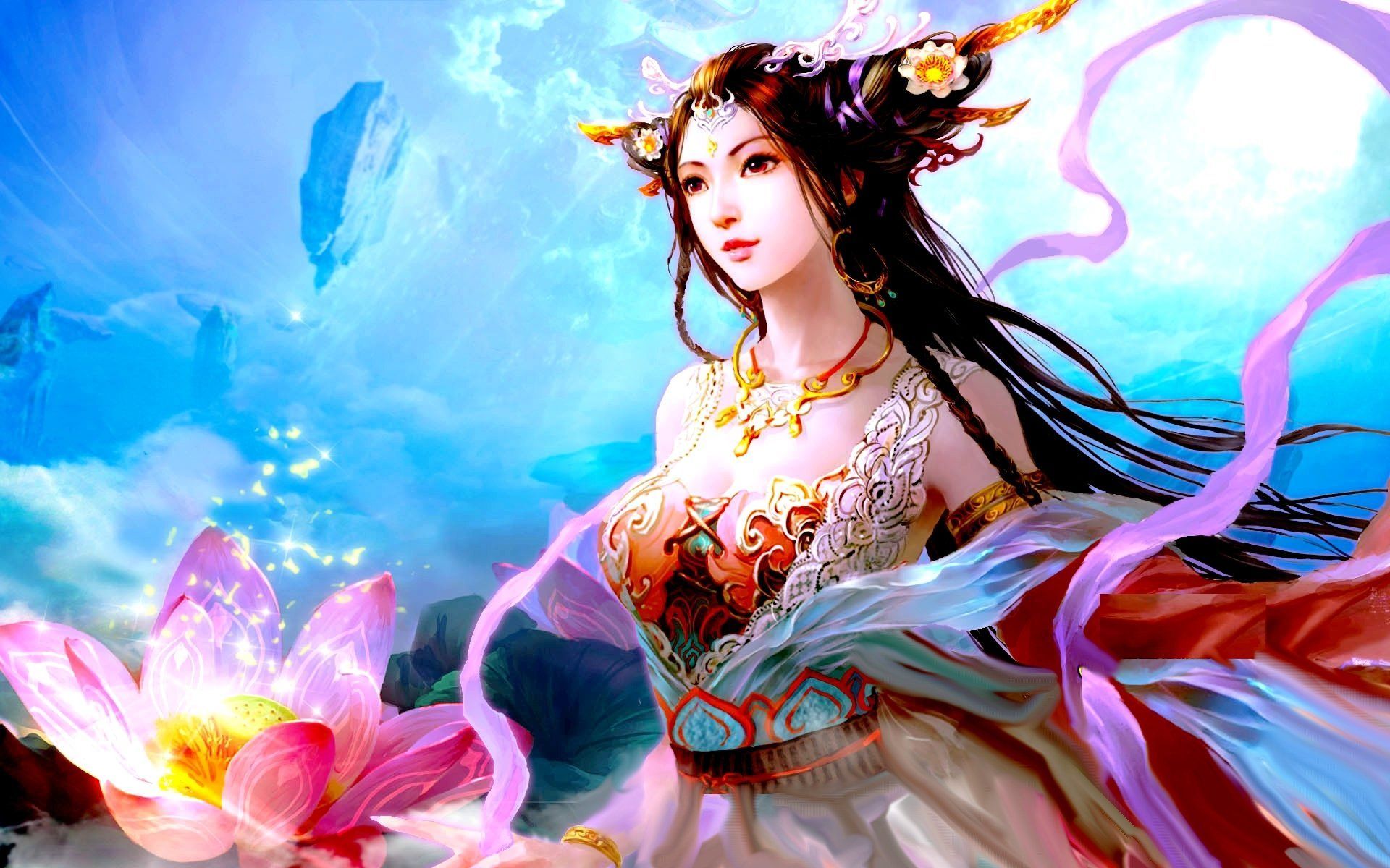 Japanese Princess Art Wallpapers