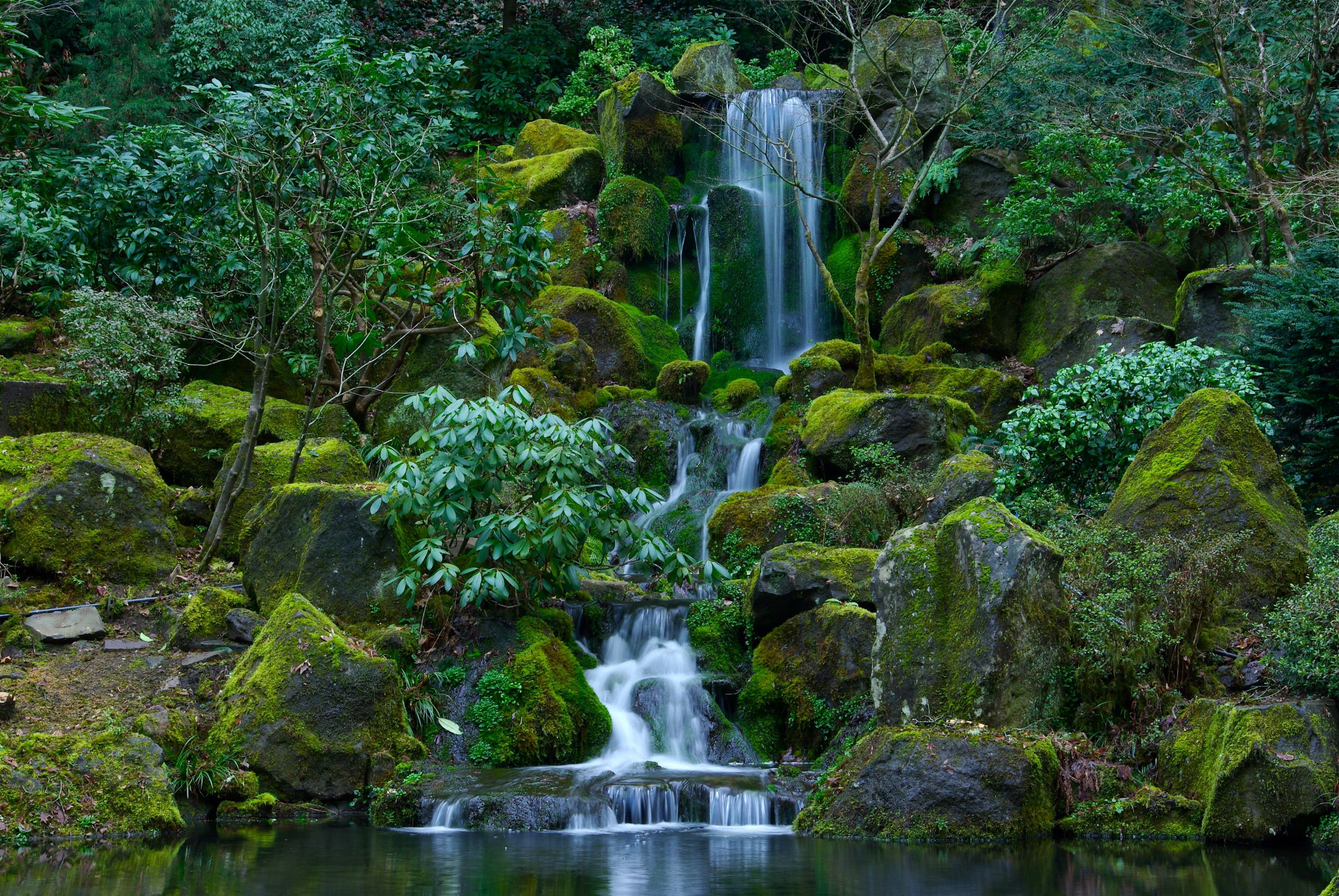 Japanese Waterfall Wallpapers