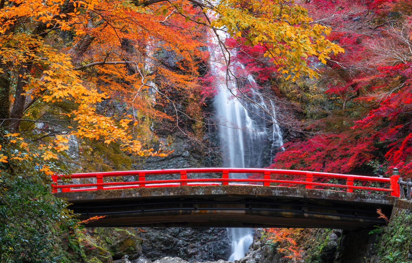 Japanese Waterfall Wallpapers