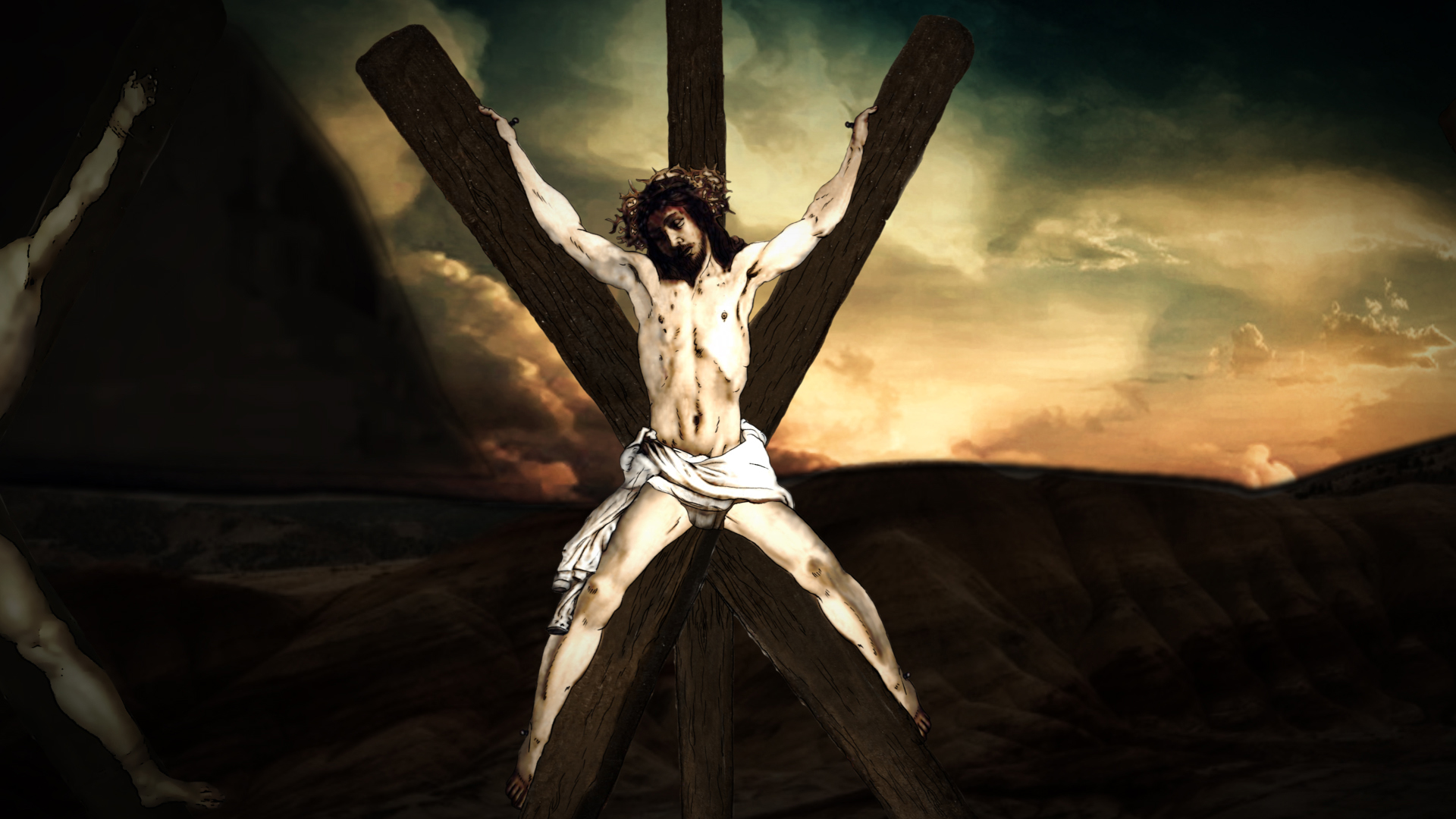 Jesus Crucified Wallpapers