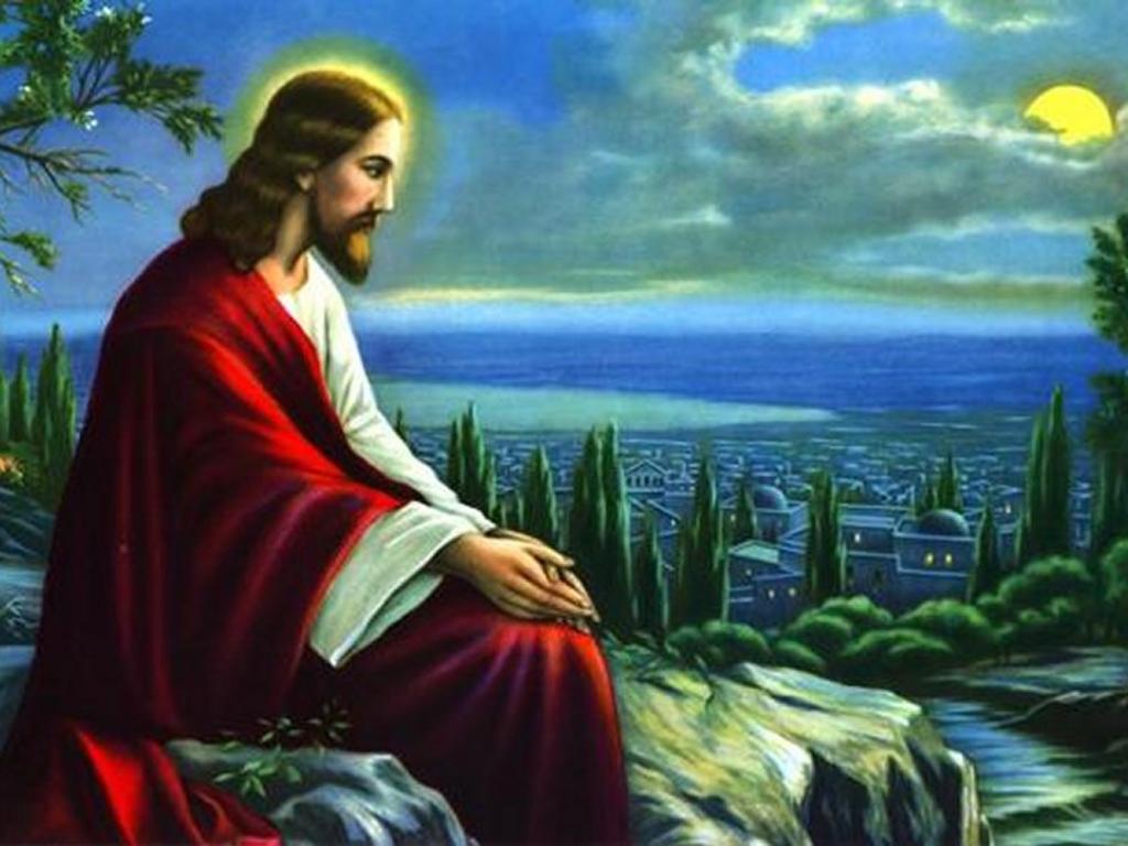 Jesus Praying Wallpapers