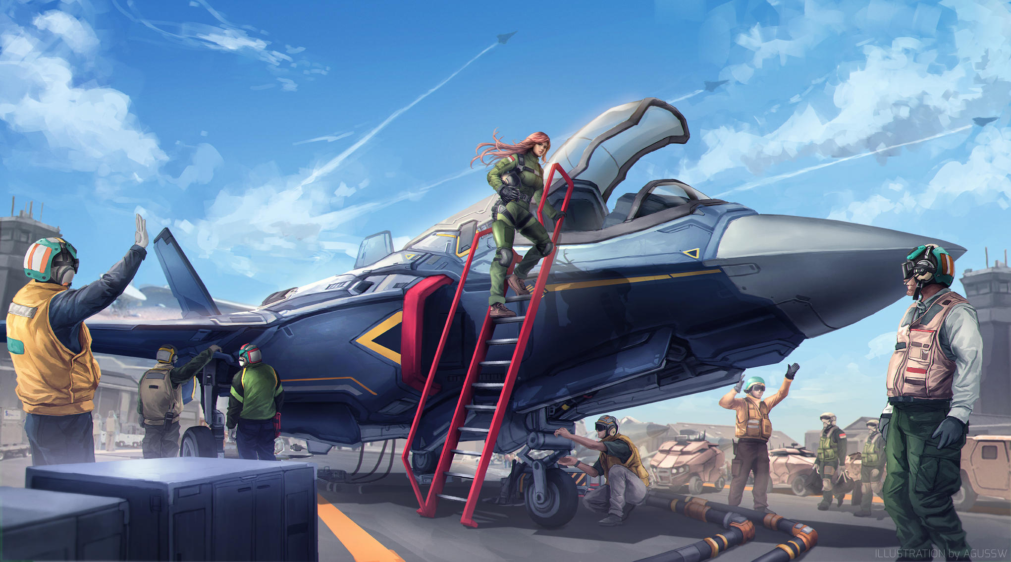 Jet Fighter Pilot Wallpapers