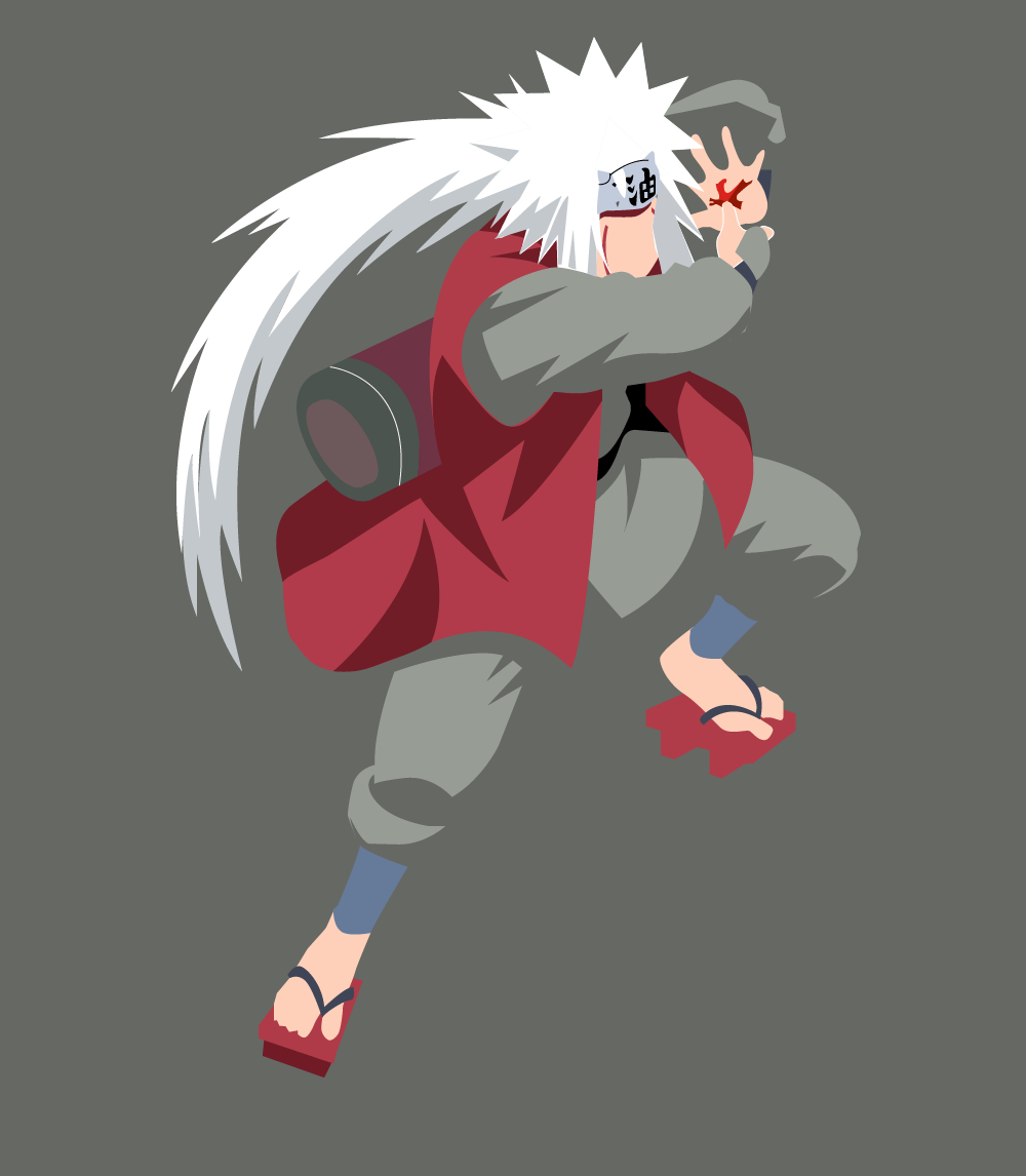 Jiraiya Minimalist Wallpapers