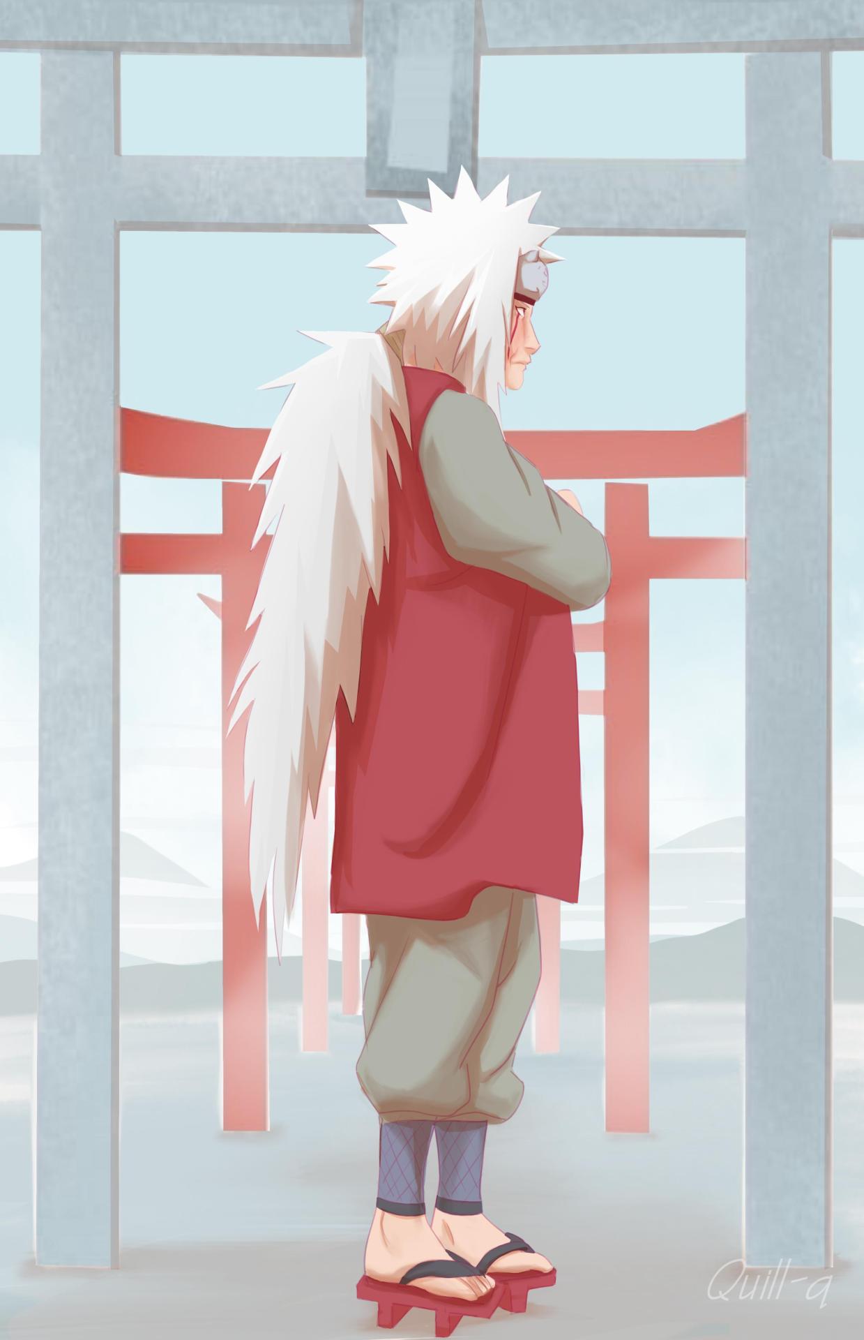 Jiraiya Minimalist Wallpapers