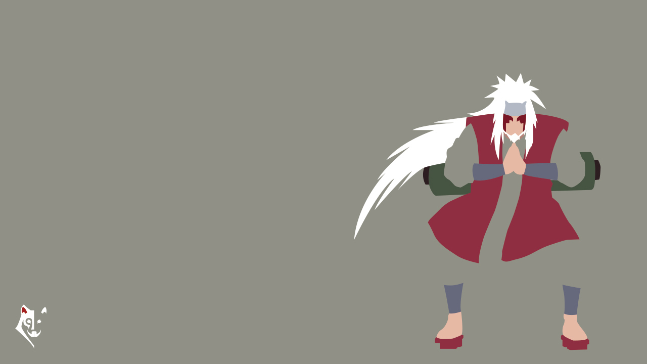 Jiraiya Minimalist Wallpapers