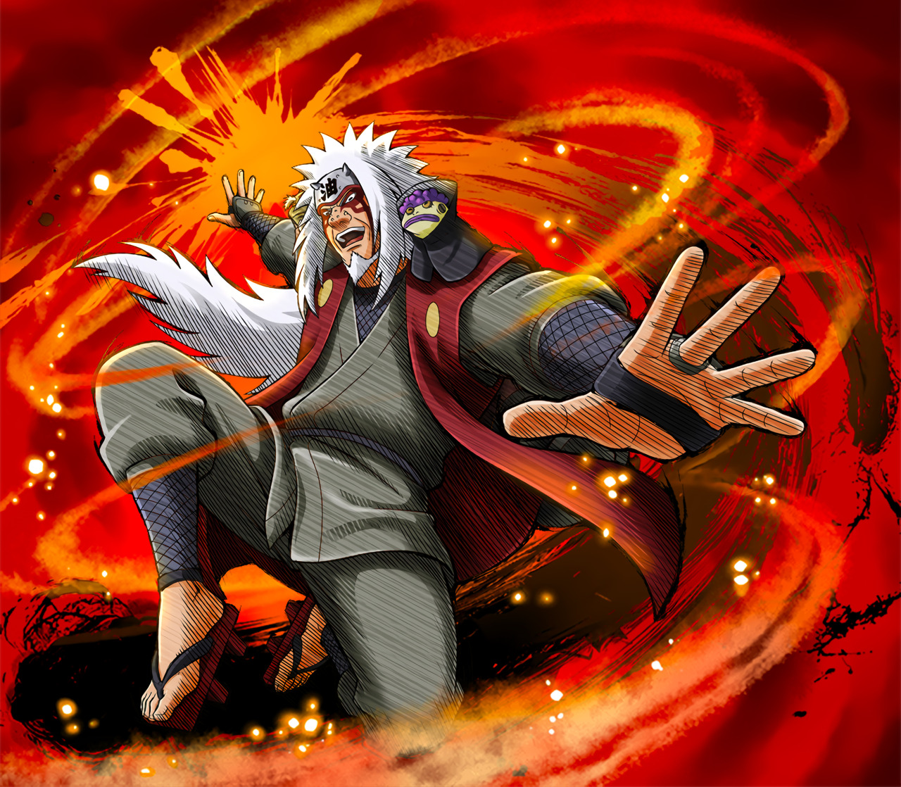 Jiraiya Sage Mode Wallpapers