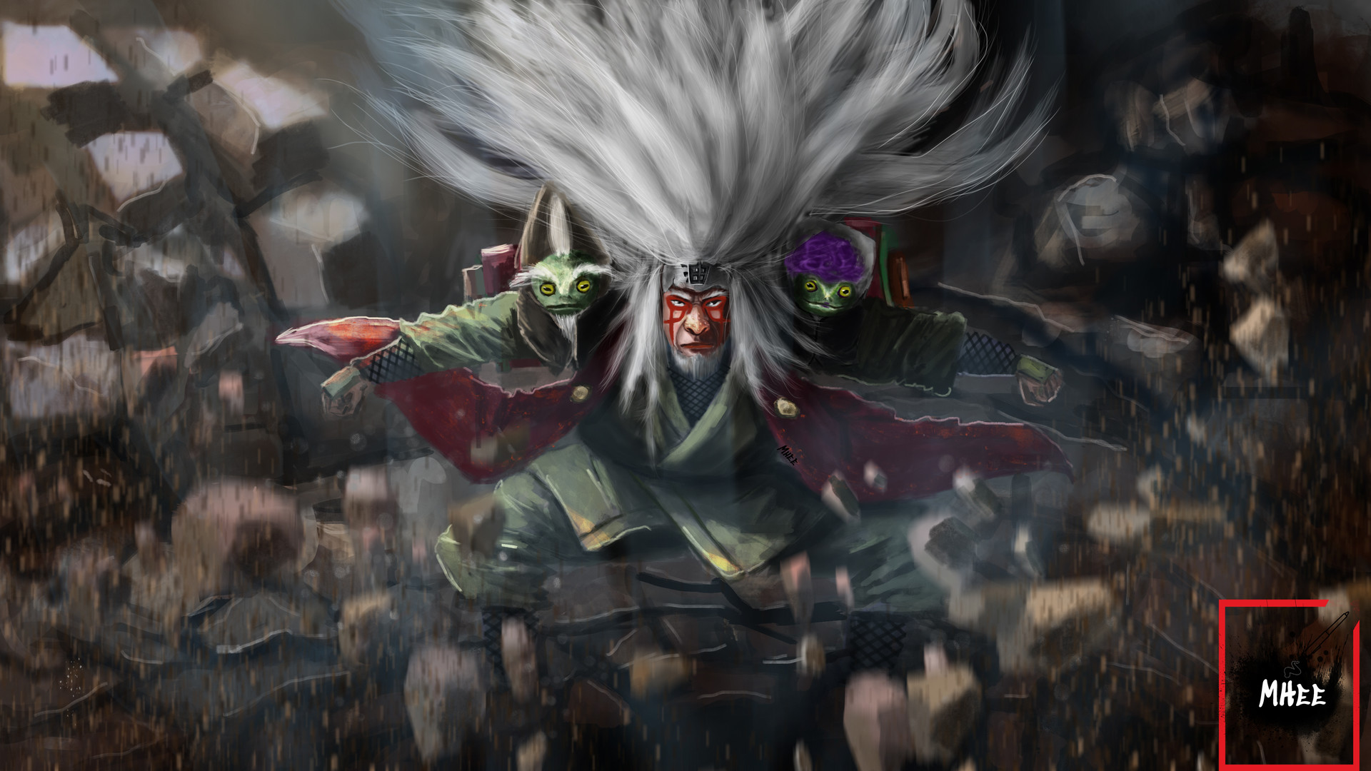 Jiraiya Sage Mode Wallpapers