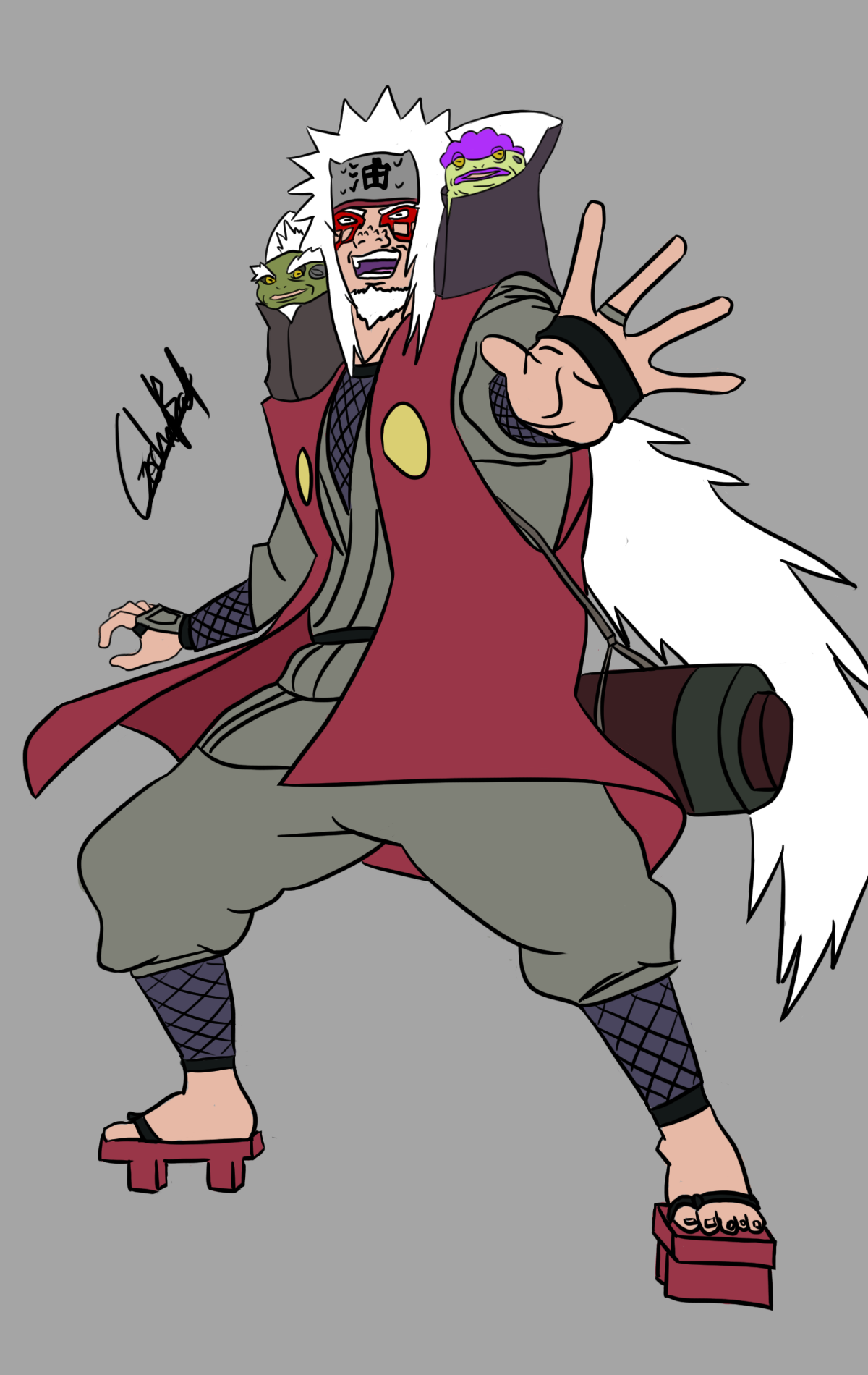 Jiraiya Sage Mode Wallpapers