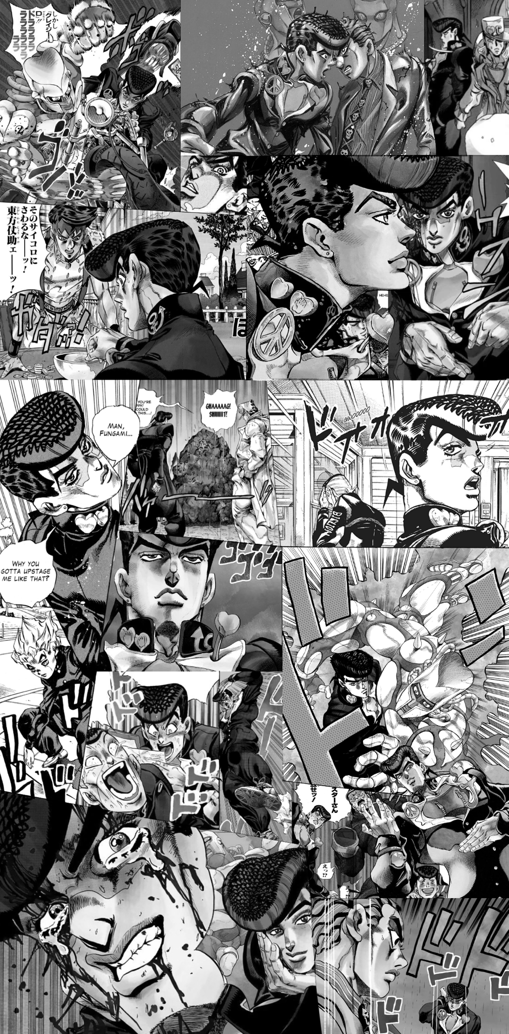 Jjba Manga Panels Wallpapers