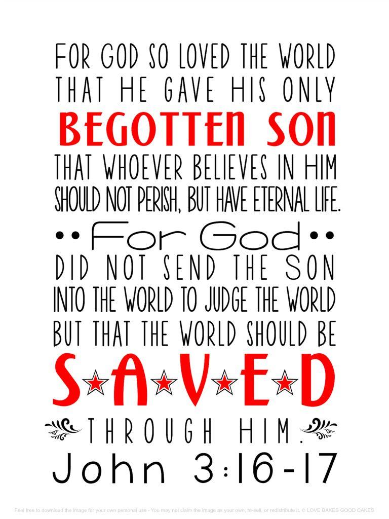 John 3 16 Wallpapers