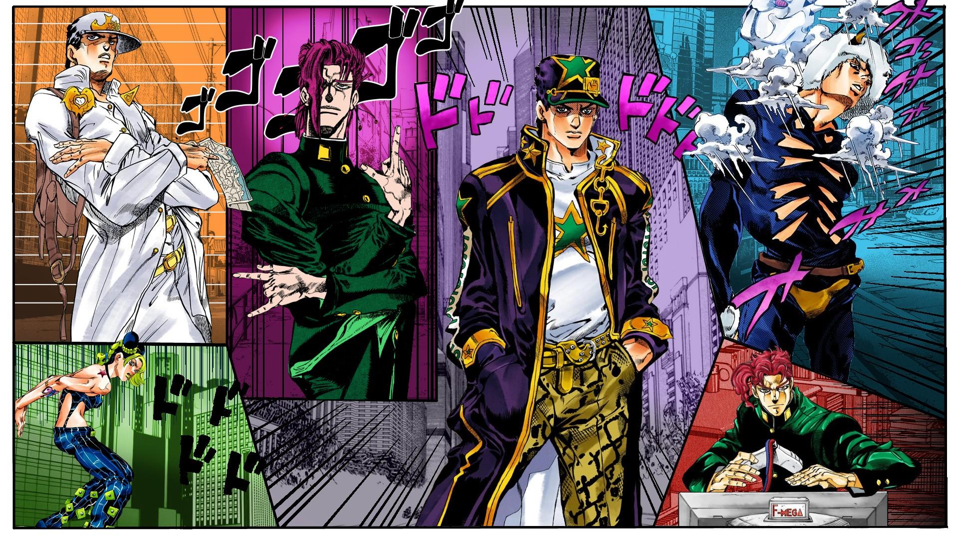 Jojo'S Bizarre Adventure Golden Wind Wallpapers