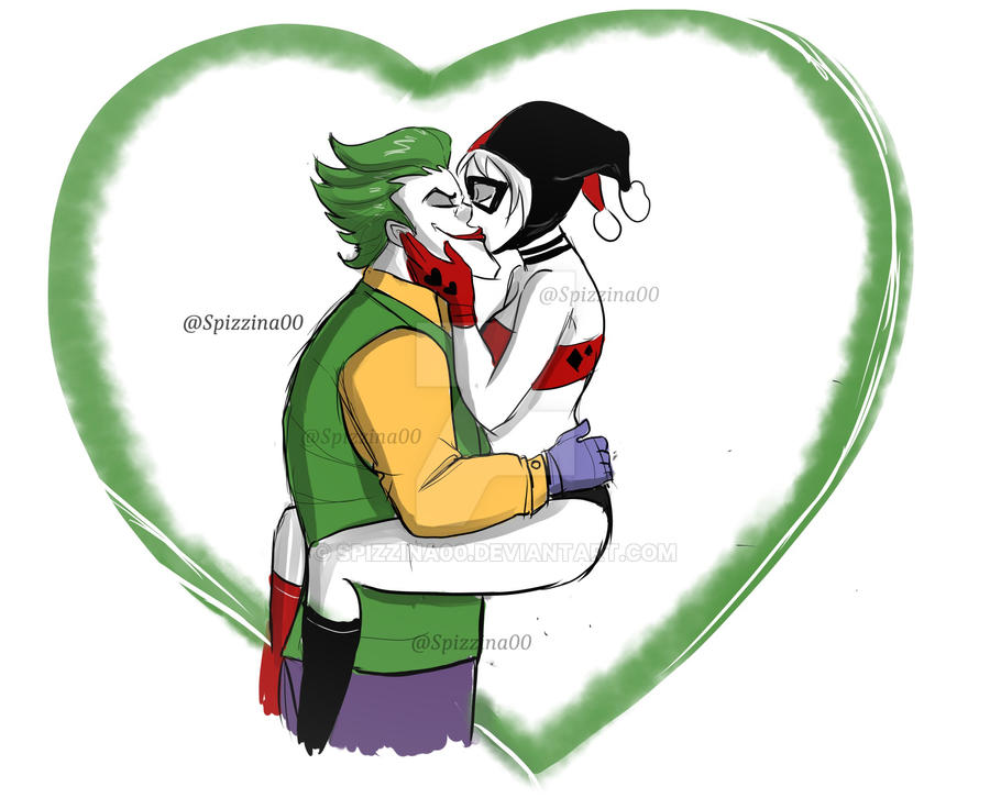 Joker And Harley Quinn Kissing Wallpapers