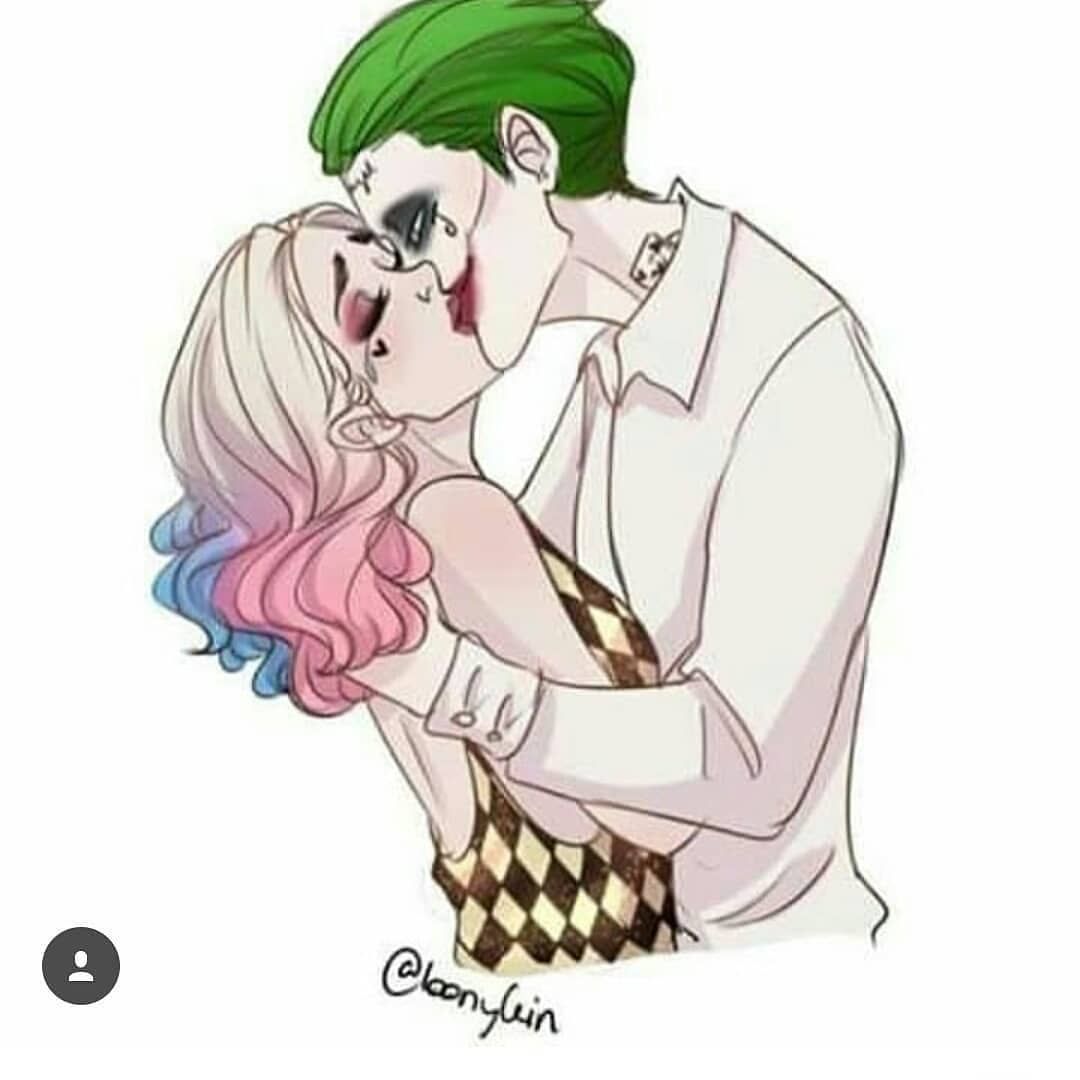 Joker And Harley Quinn Kissing Wallpapers