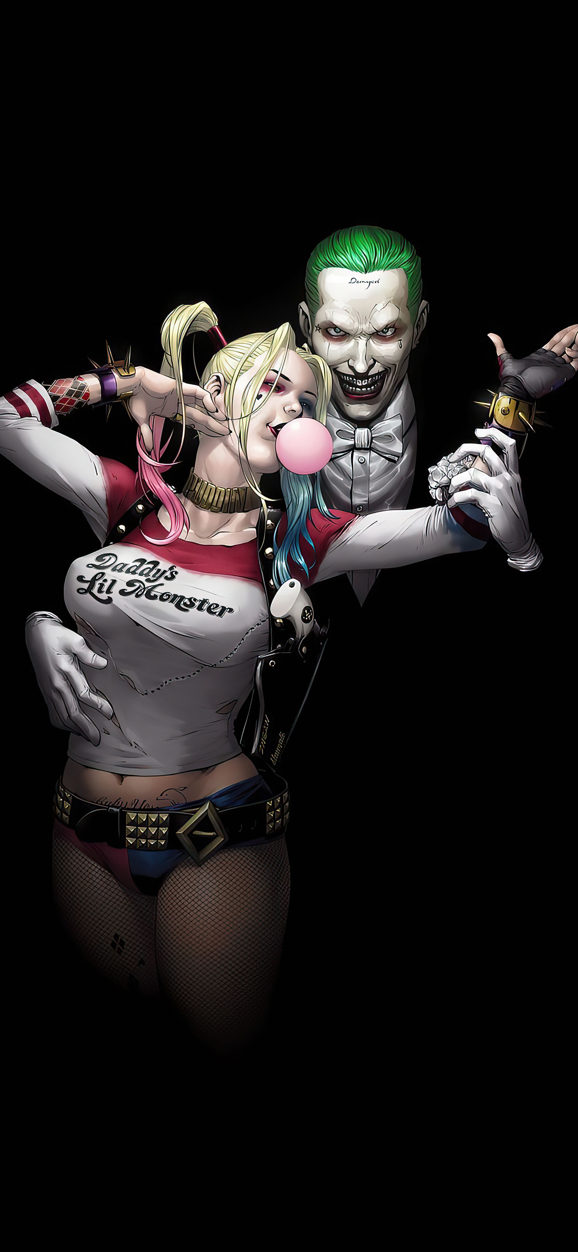 Joker And Harley Quinn Kissing Wallpapers