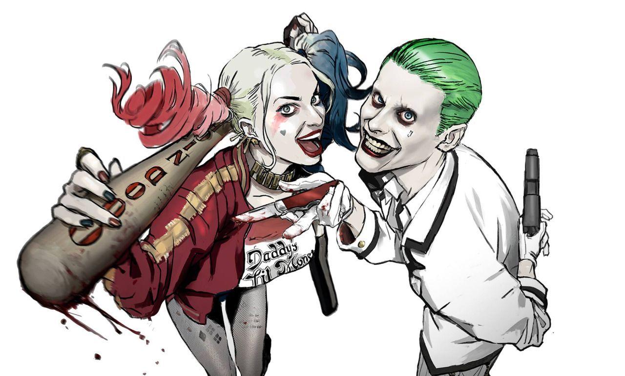 Joker And Harley Quinn Kissing Wallpapers