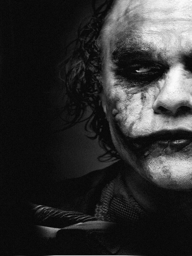 Joker Images Black And White Wallpapers