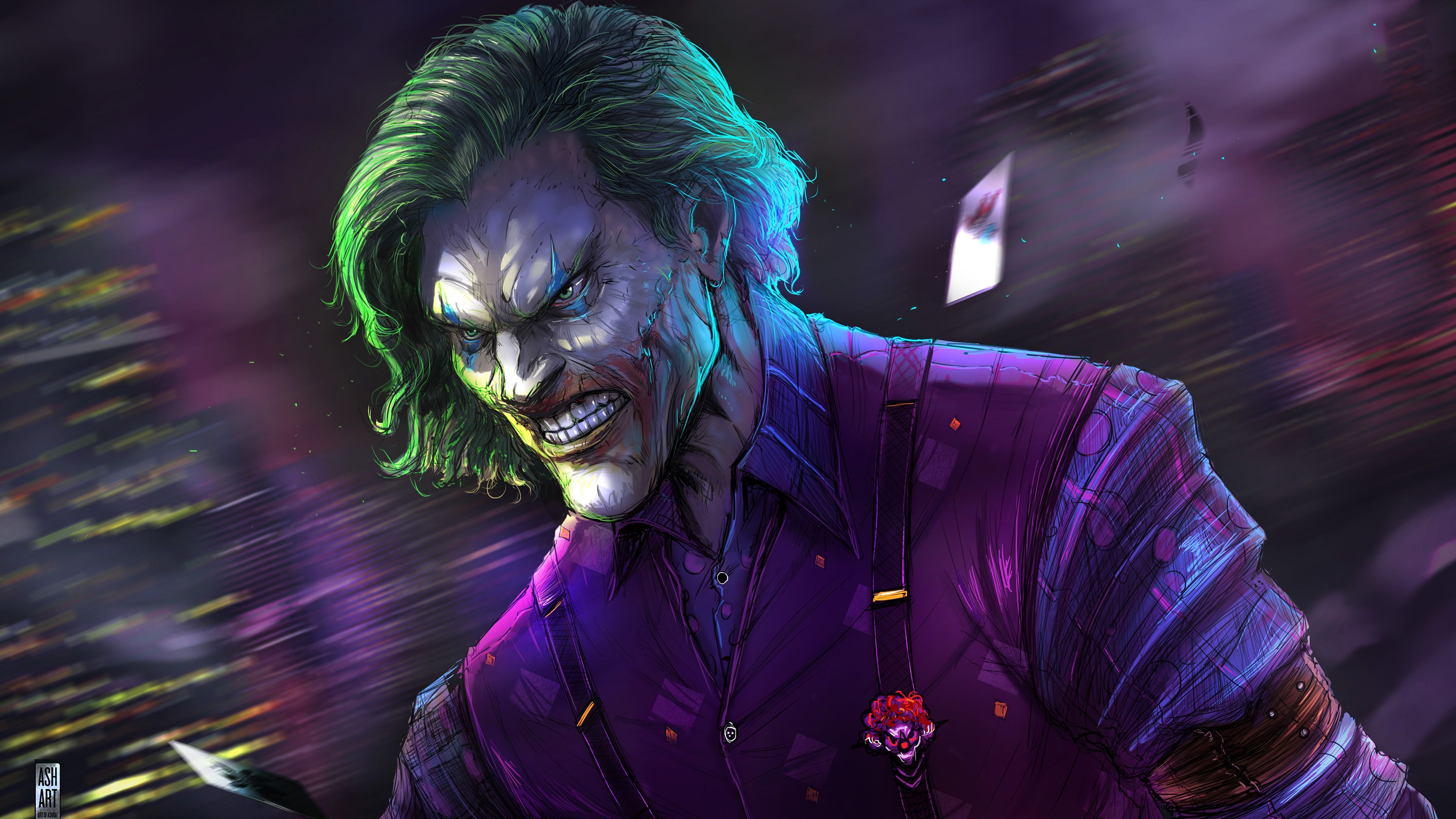 Joker Painting Wallpapers