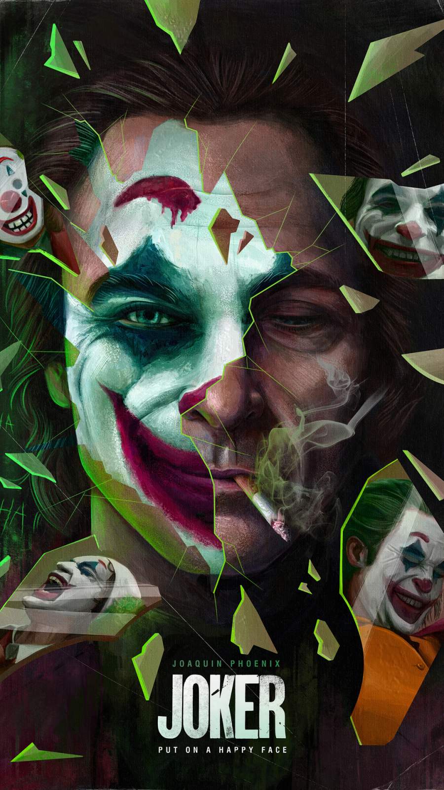 Joker Put On A Happy Face Wallpapers