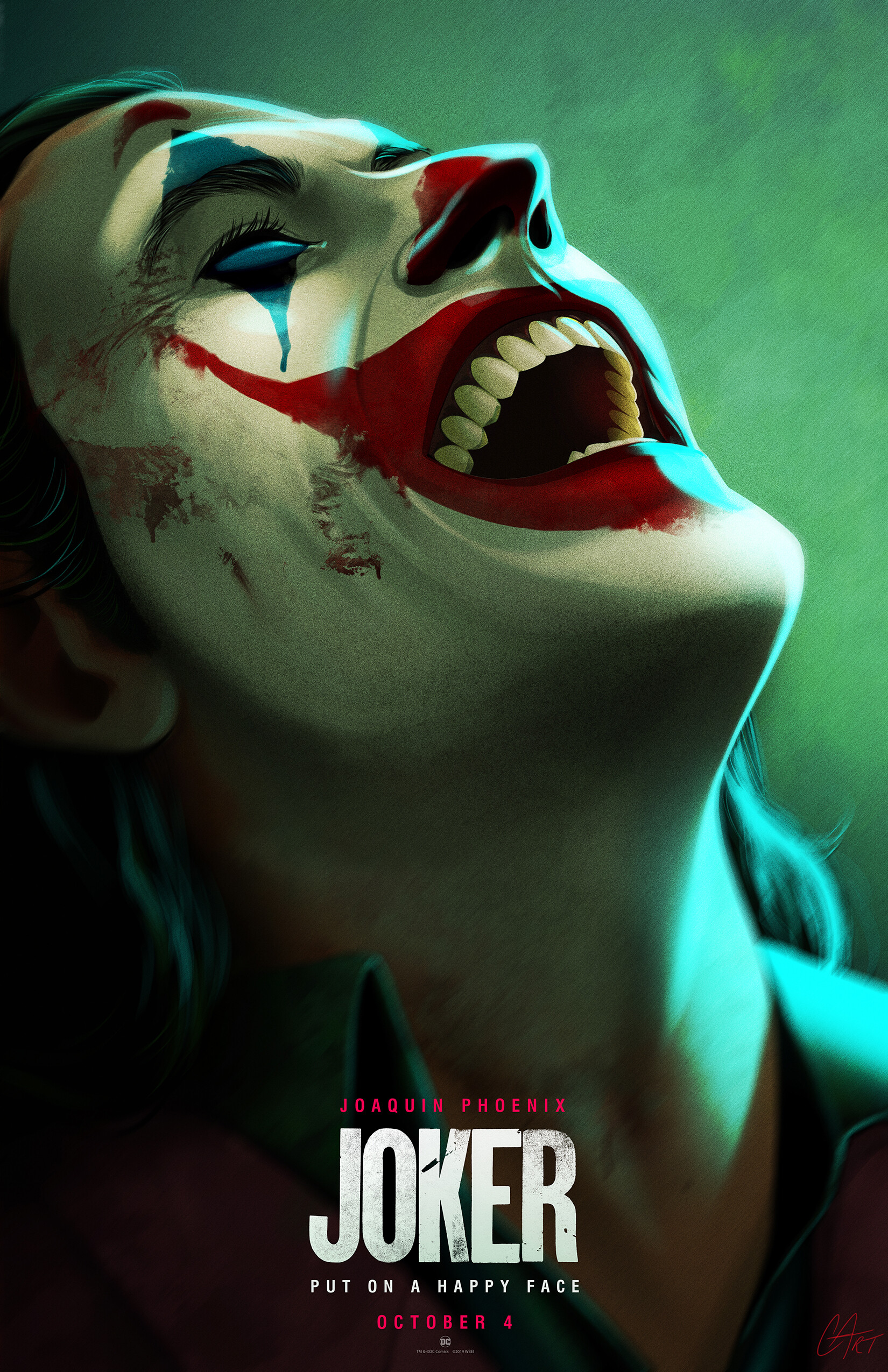 Joker Put On A Happy Face Wallpapers