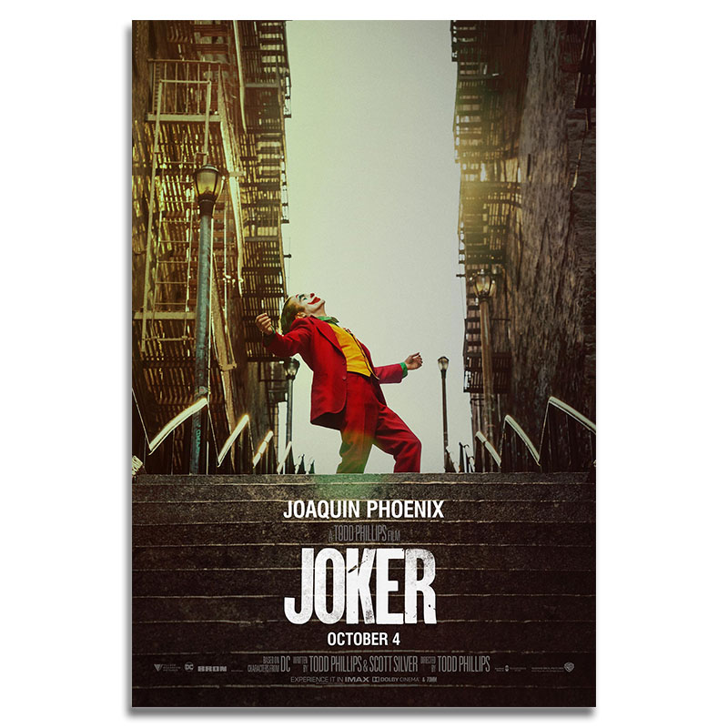 Joker Stairs Poster Wallpapers