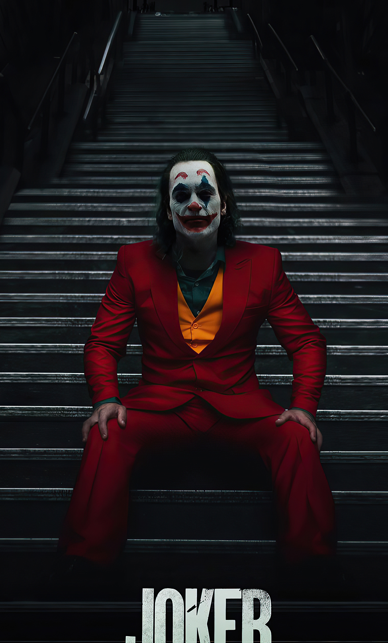 Joker Stairs Poster Wallpapers