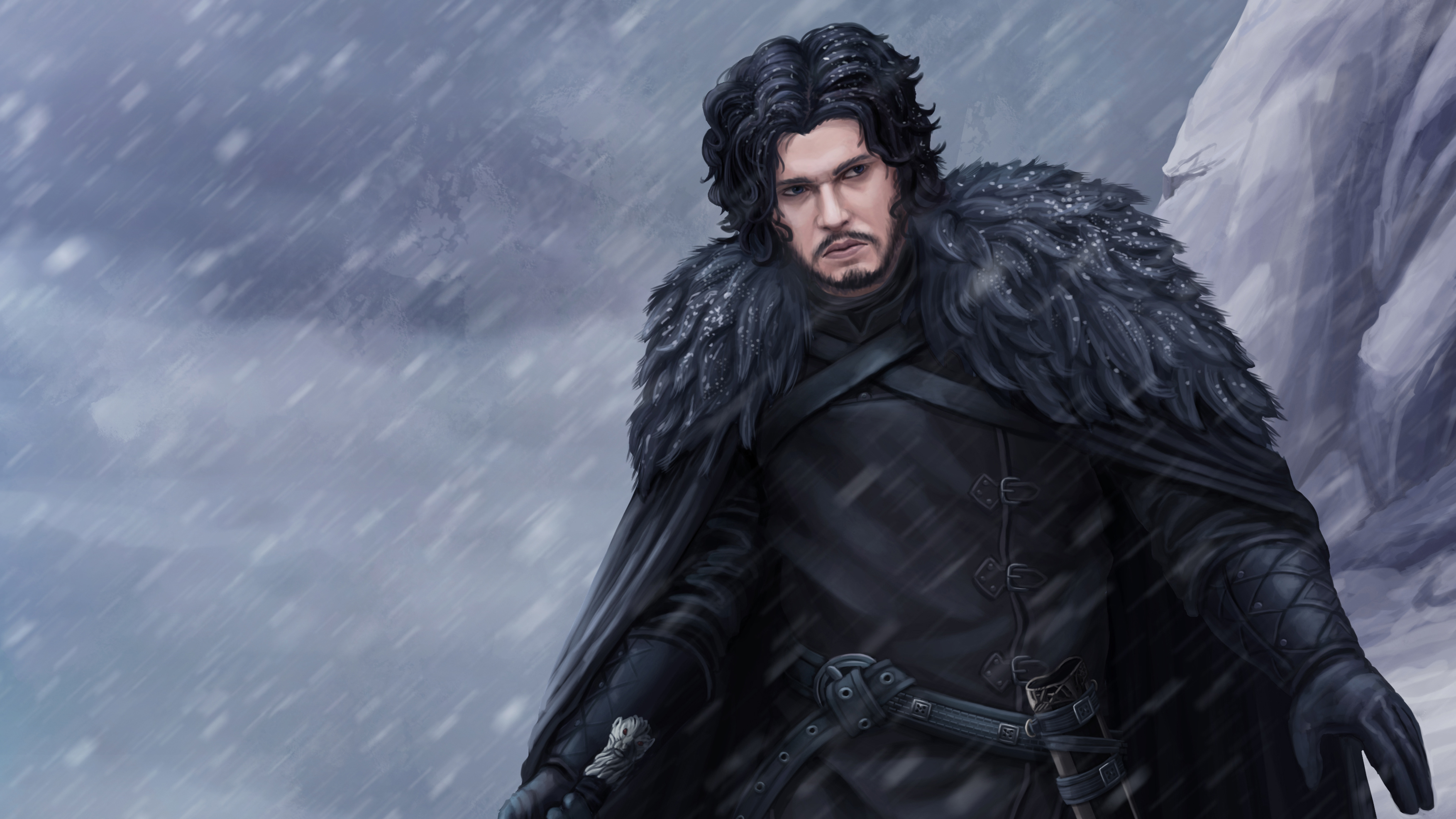 Jon Snow Art Wallpapers