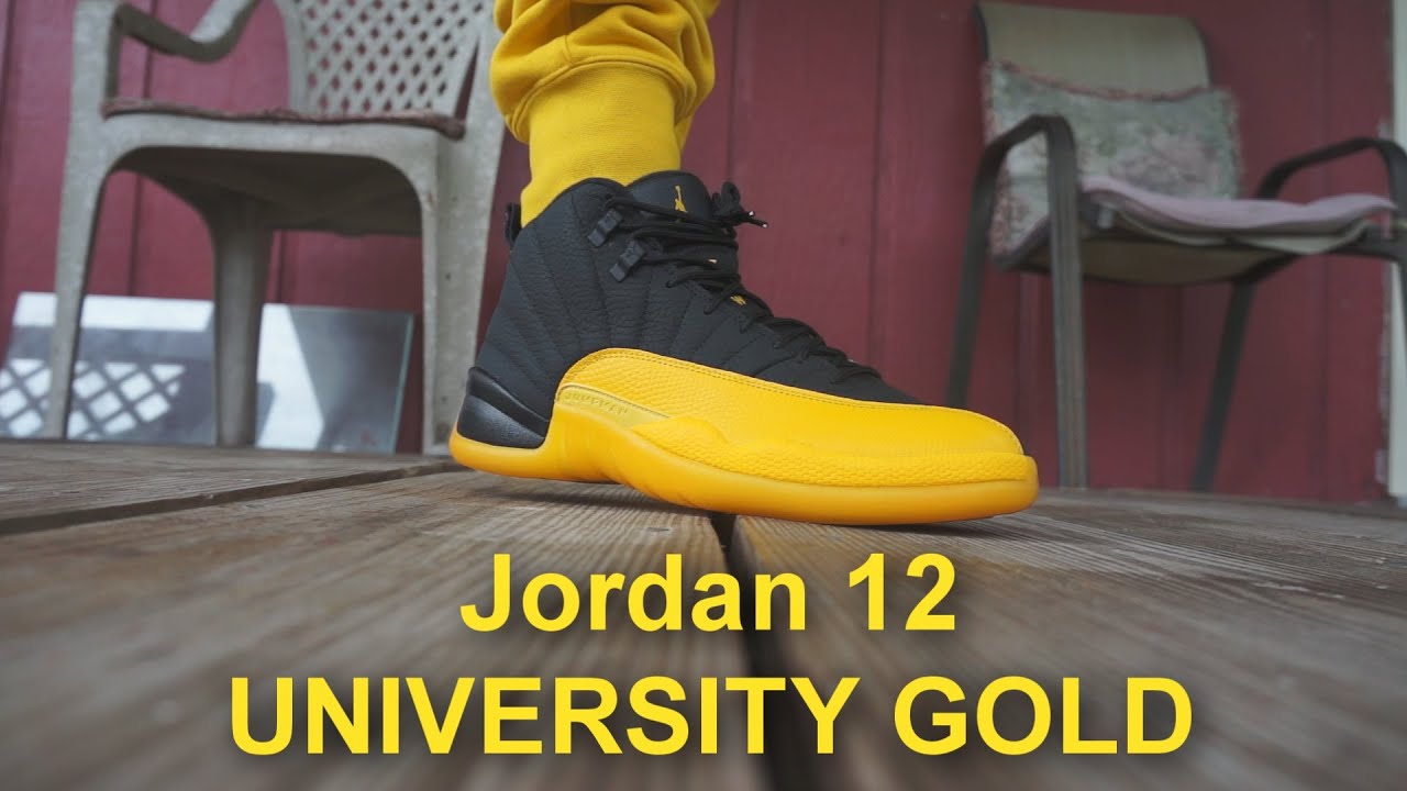 Jordan 12 University Gold Wallpapers